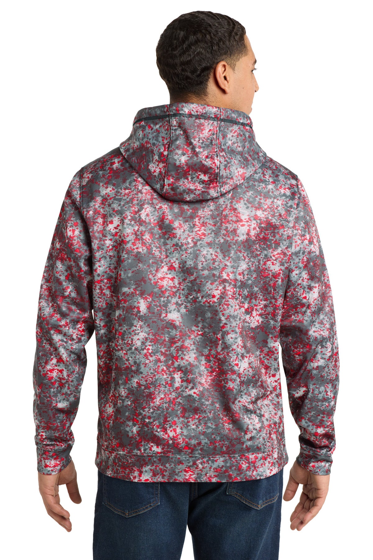 Sport-Tek Sport-Wick Mineral Freeze Fleece Hooded Pullover. ST230