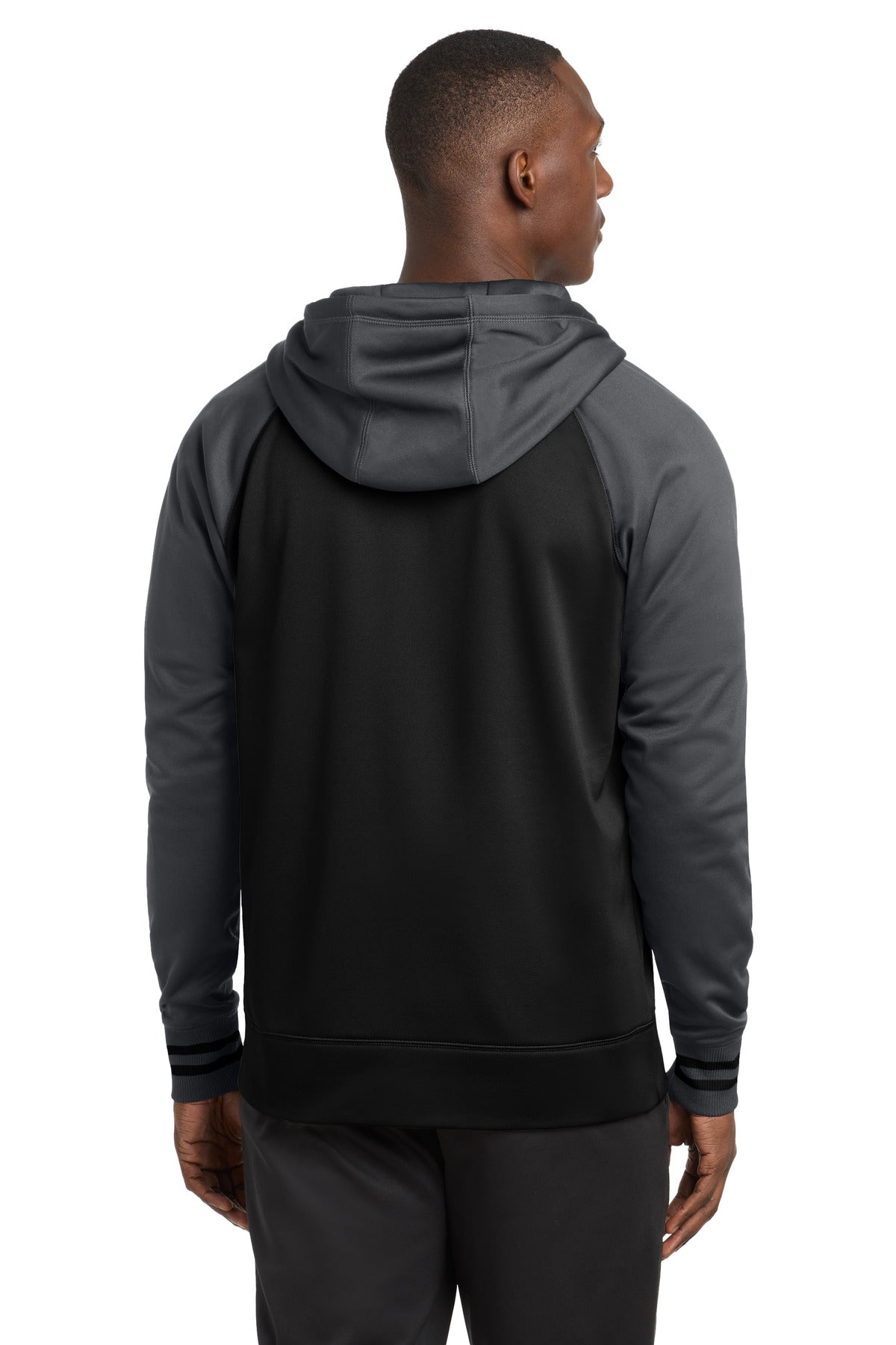 Sport-Tek Sport-Wick Varsity Fleece Full-Zip Hooded Jacket. ST236