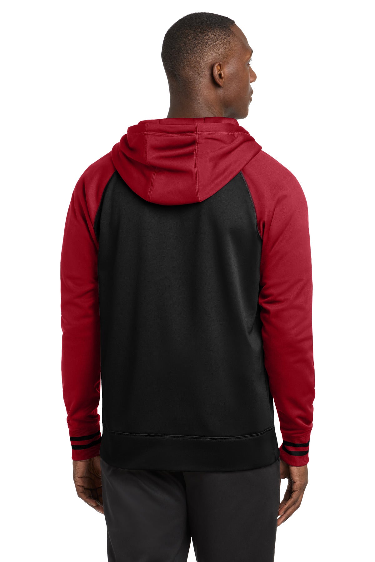 Sport-Tek Sport-Wick Varsity Fleece Full-Zip Hooded Jacket. ST236