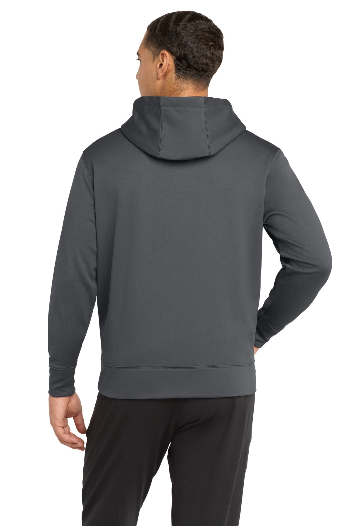 Sport-Tek Sport-Wick Fleece Full-Zip Hooded Jacket.  ST238