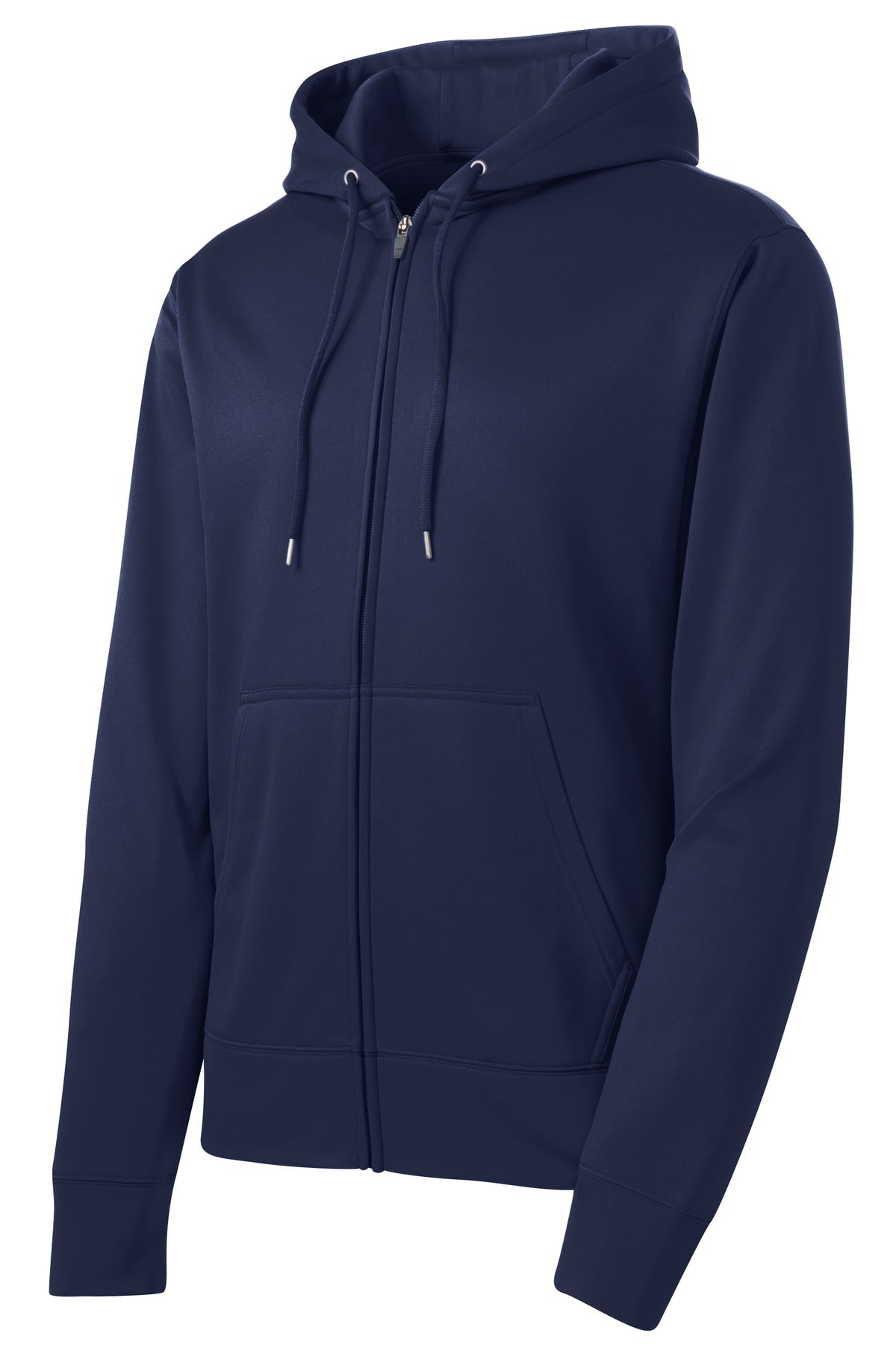 Sport-Tek Sport-Wick Fleece Full-Zip Hooded Jacket.  ST238