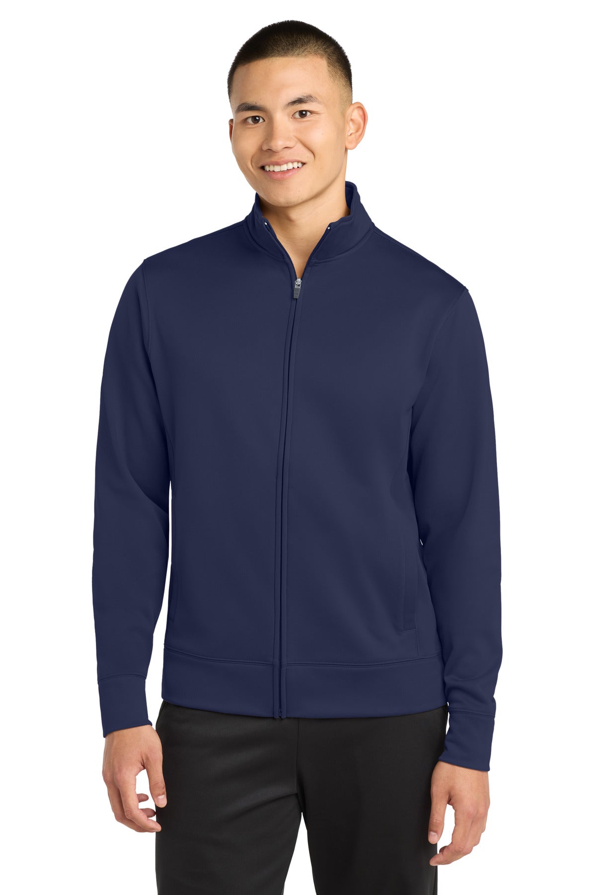 Sport-Tek Sport-Wick Fleece Full-Zip Jacket.  ST241