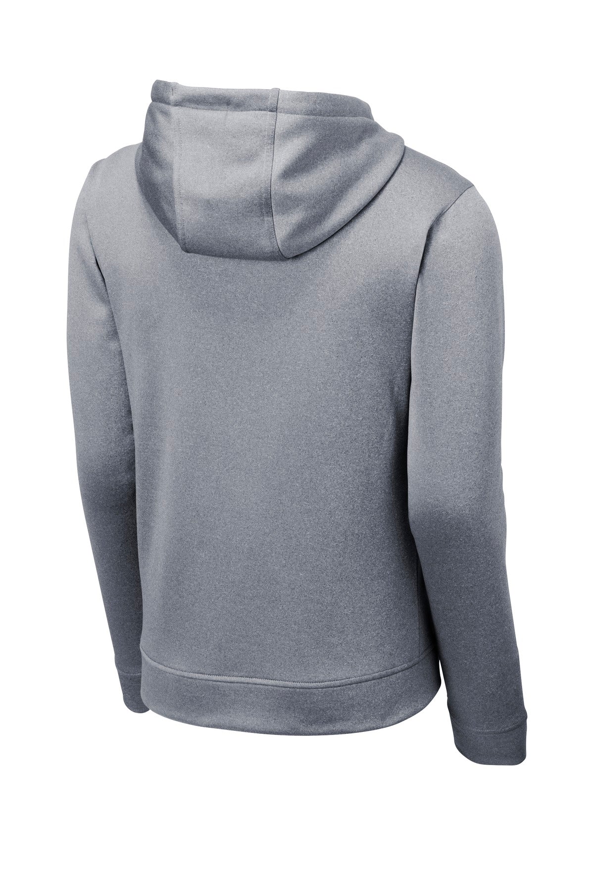 Sport-Tek  PosiCharge  Sport-Wick  Heather Fleece Hooded Pullover. ST264