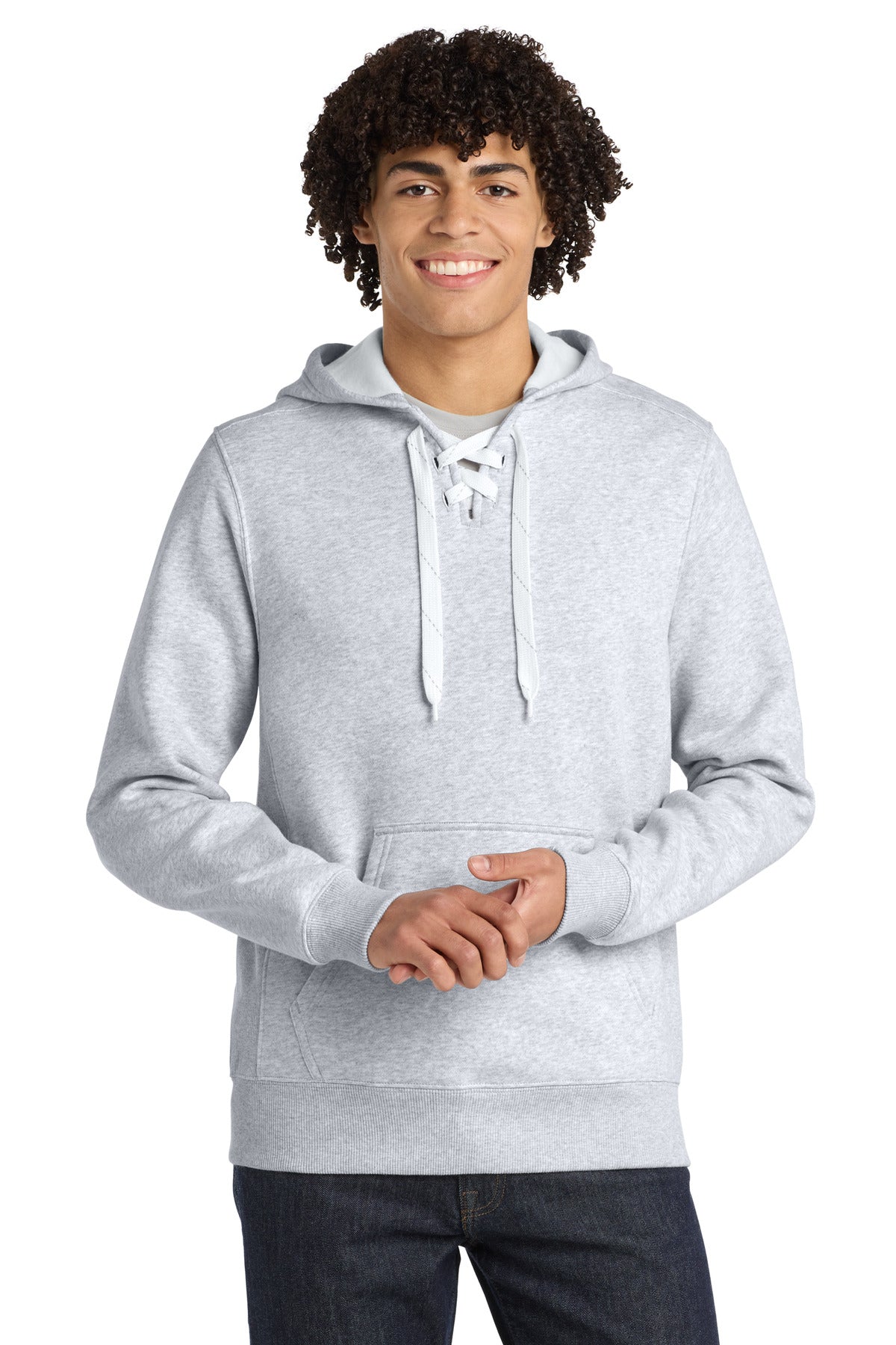 Sport-Tek Lace Up Pullover Hooded Sweatshirt. ST271