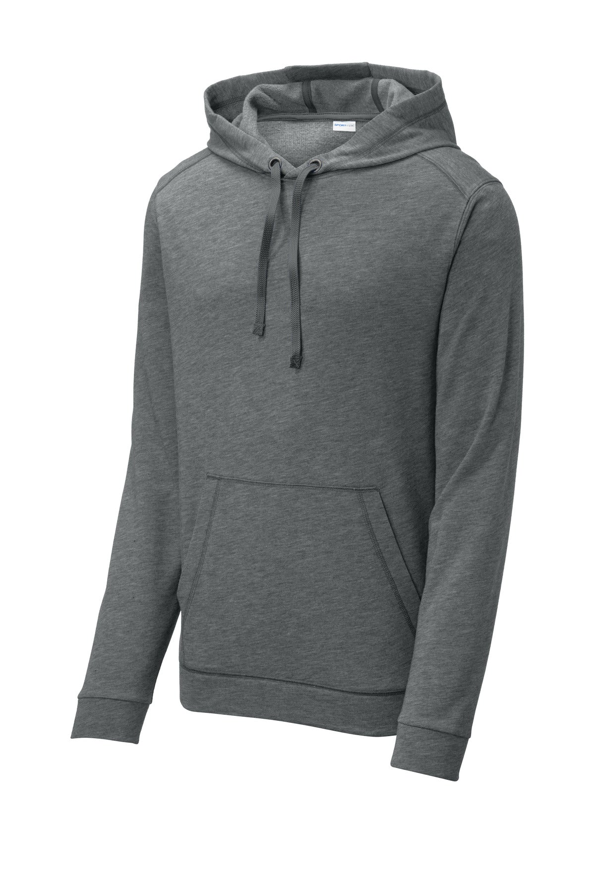 Sport-Tek  PosiCharge  Tri-Blend Wicking Fleece Hooded Pullover. ST296