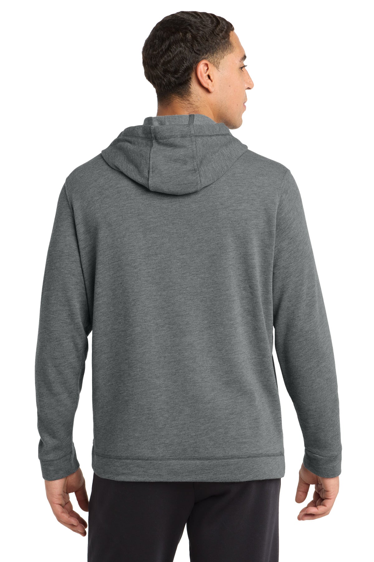 Sport-Tek  PosiCharge  Tri-Blend Wicking Fleece Hooded Pullover. ST296