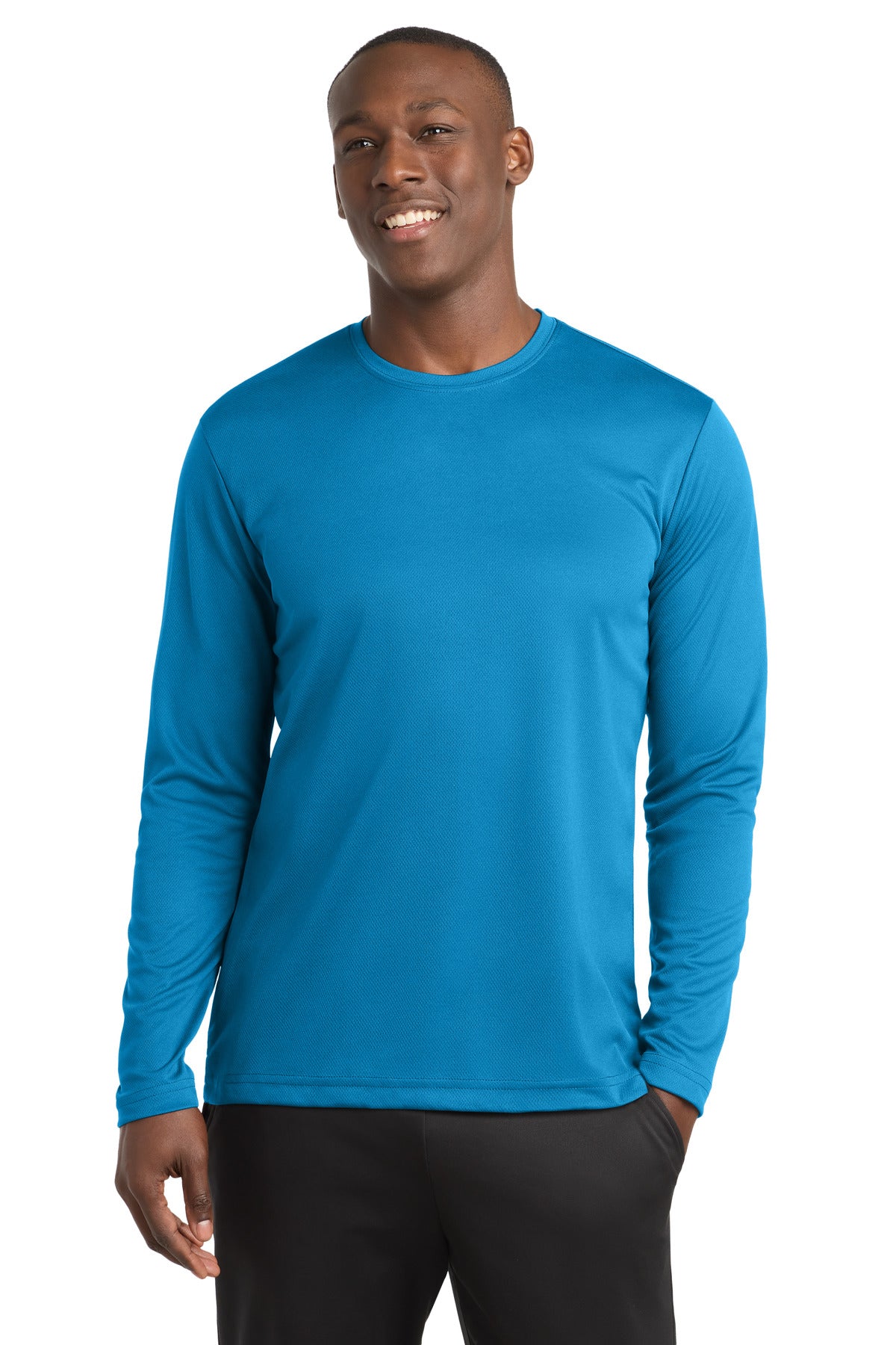 Sport-Tek PosiCharge RacerMesh Long Sleeve Tee. ST340LS