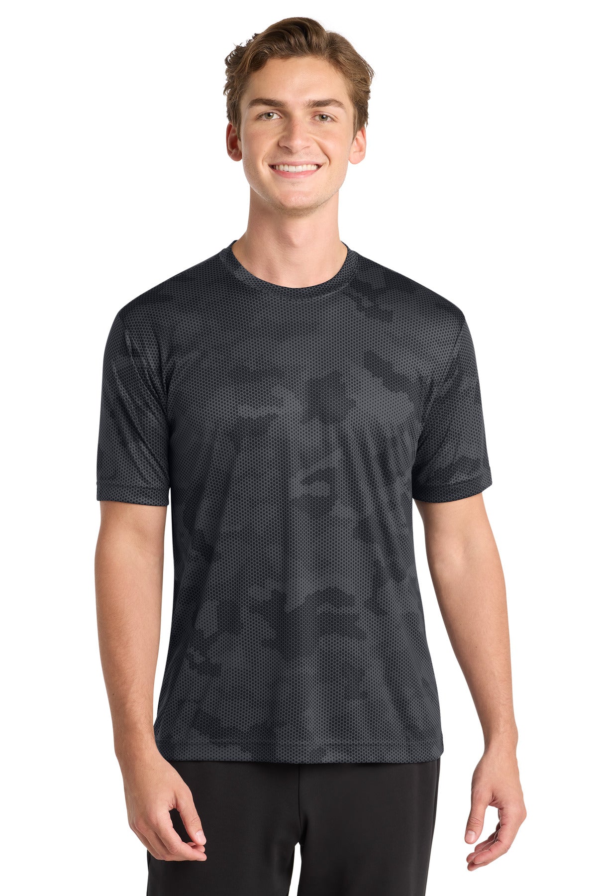 Sport-Tek CamoHex Tee. ST370