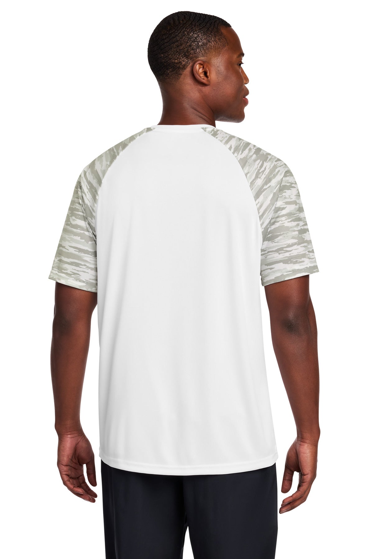 Sport-Tek Drift Camo Colorblock Tee ST376