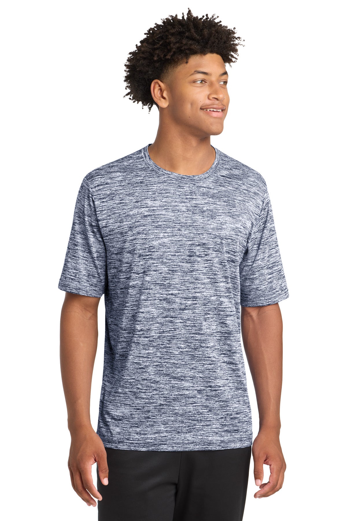 Sport-Tek PosiCharge Electric Heather Tee. ST390