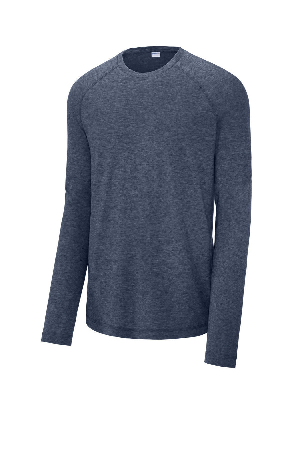 Sport-Tek  PosiCharge  Long Sleeve Tri-Blend Wicking Raglan Tee ST400LS