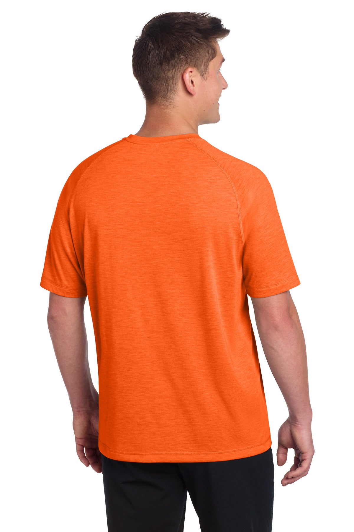 Sport-Tek  PosiCharge  Tri-Blend Wicking Raglan Tee. ST400