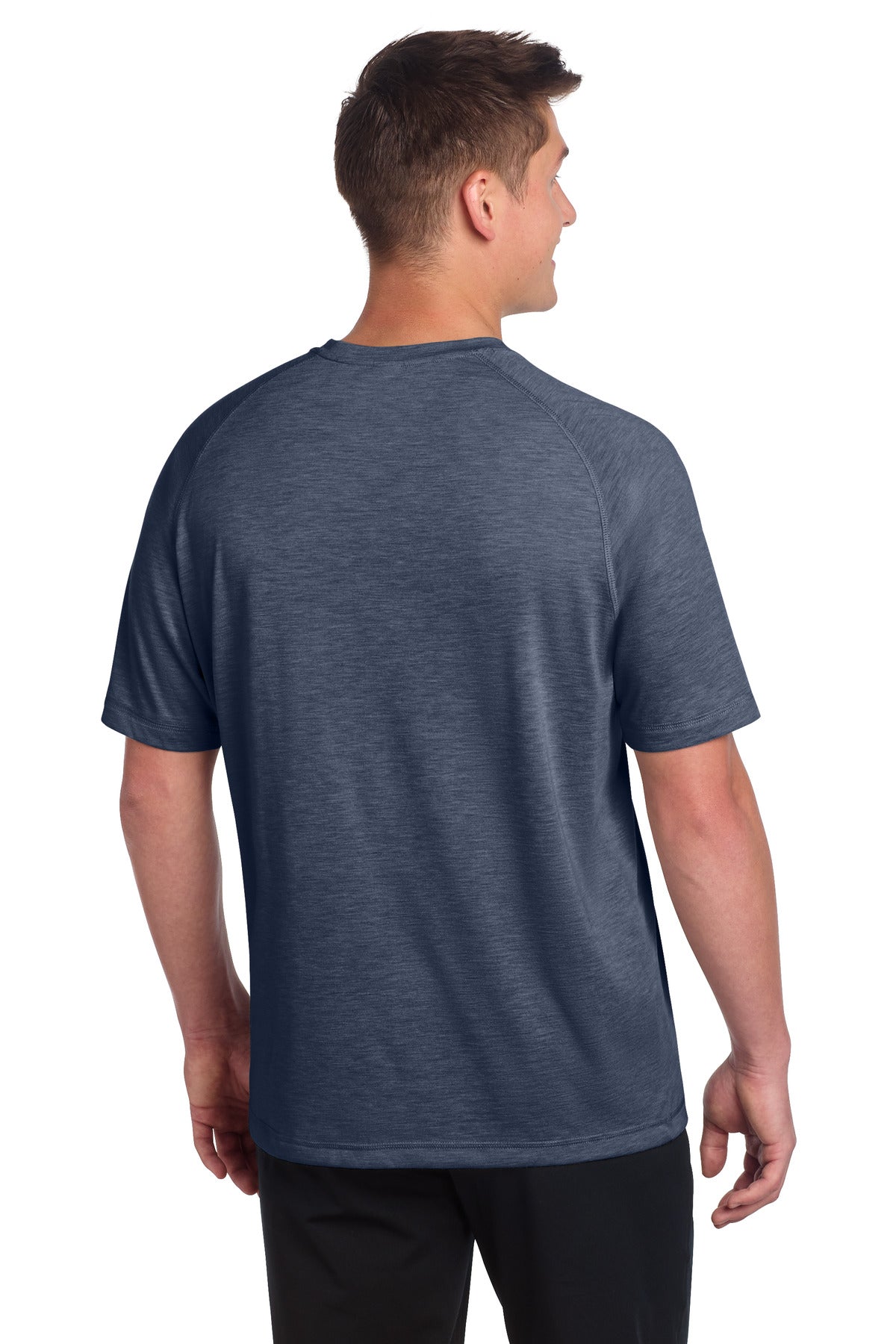 Sport-Tek  PosiCharge  Tri-Blend Wicking Raglan Tee. ST400