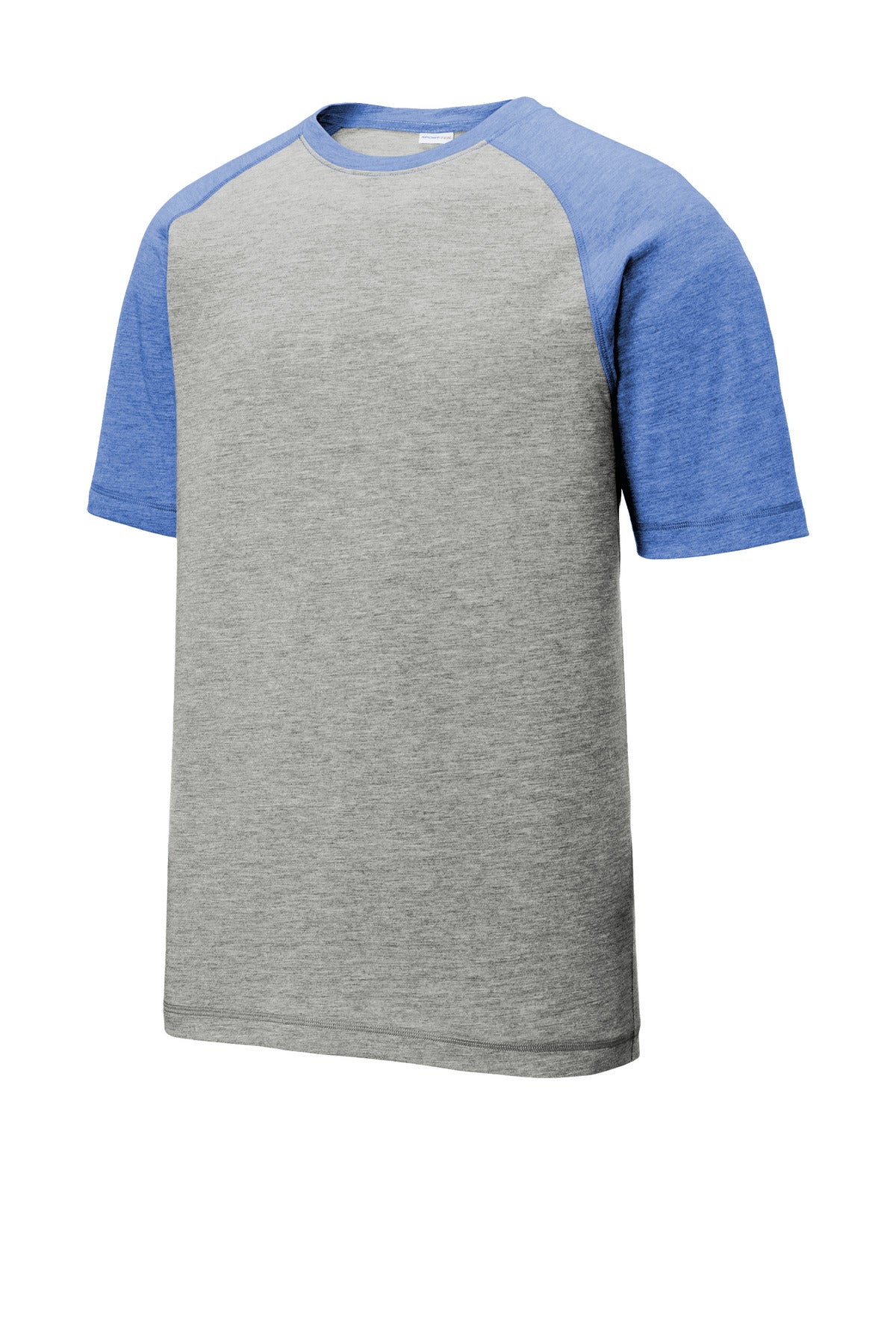 Sport-Tek  PosiCharge  Tri-Blend Wicking Raglan Tee. ST400