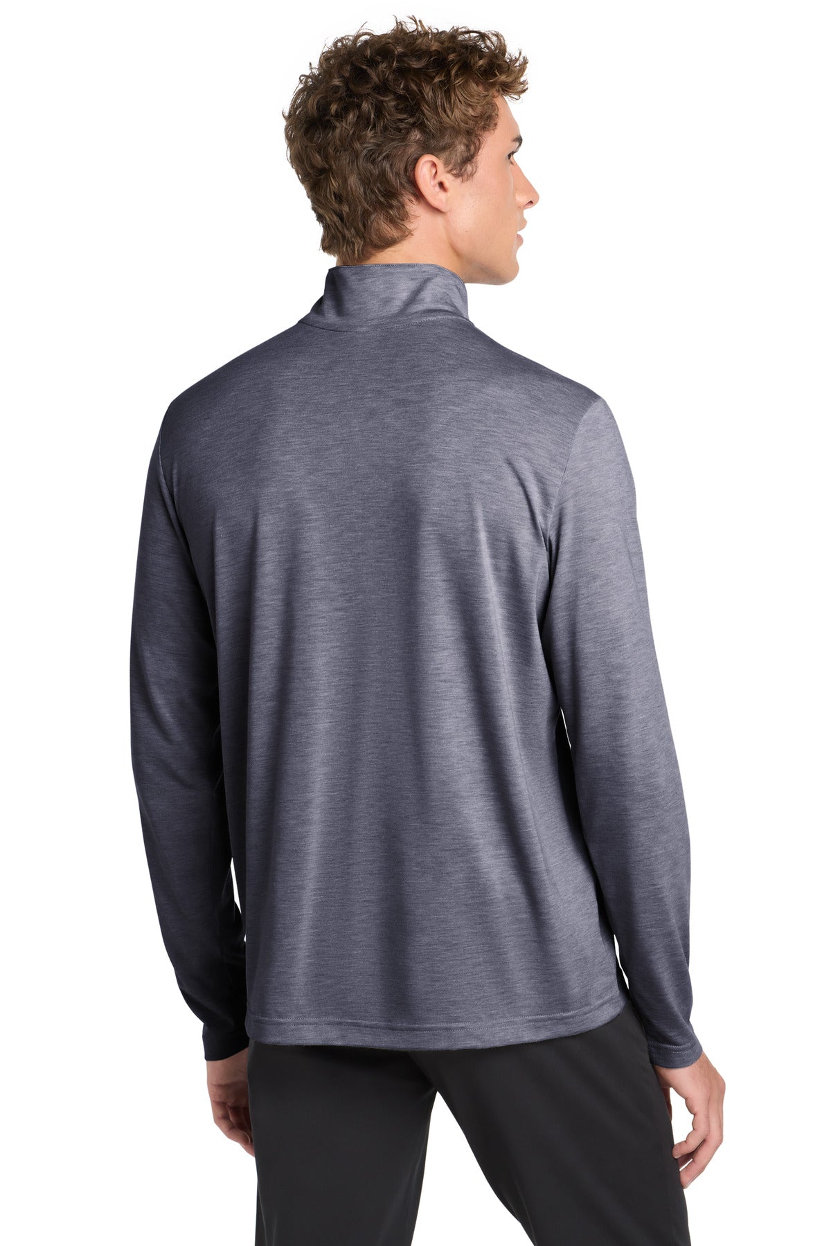 Sport-Tek  PosiCharge  Tri-Blend Wicking 1/4-Zip Pullover. ST407