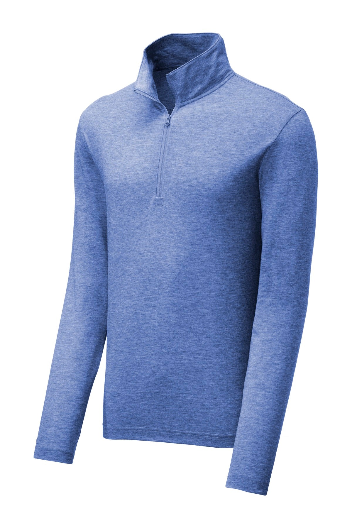 Sport-Tek  PosiCharge  Tri-Blend Wicking 1/4-Zip Pullover. ST407