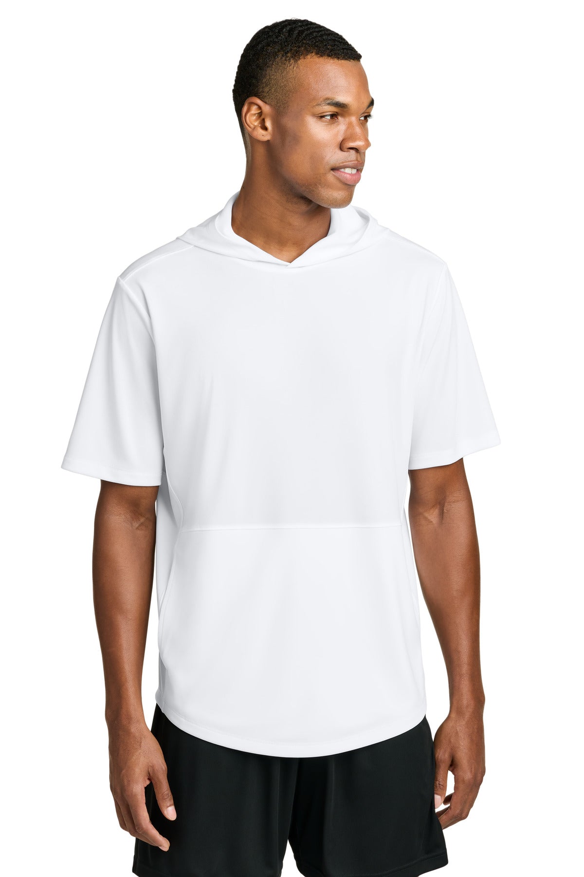 Sport-Tek Club Short Sleeve Hoodie ST445