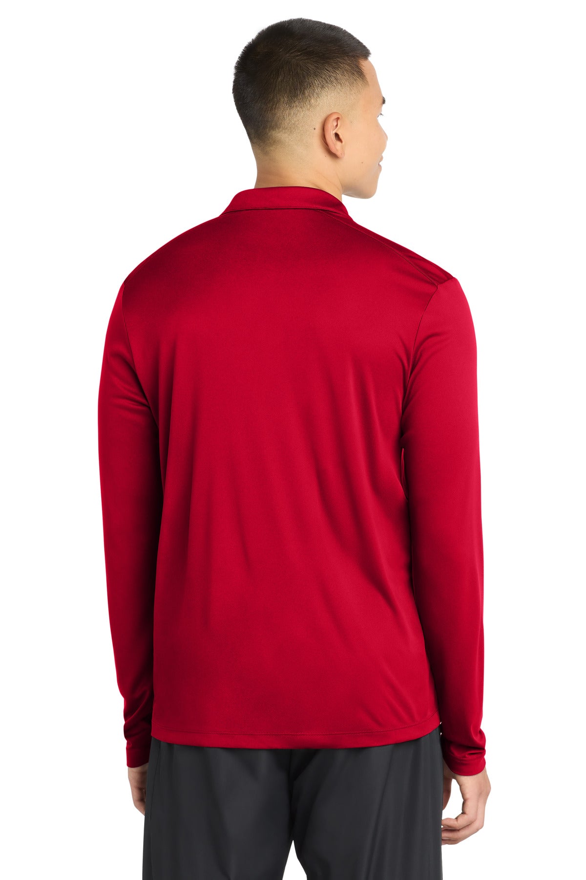 Sport-Tek   Posi-UV  Pro Long Sleeve Polo. ST520LS