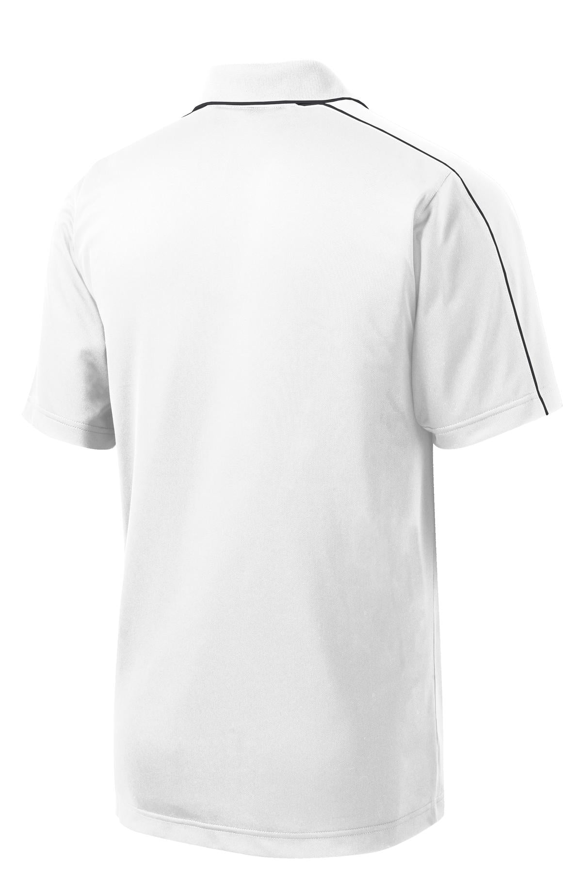 Sport-Tek Micropique Sport-Wick Piped Polo. ST653