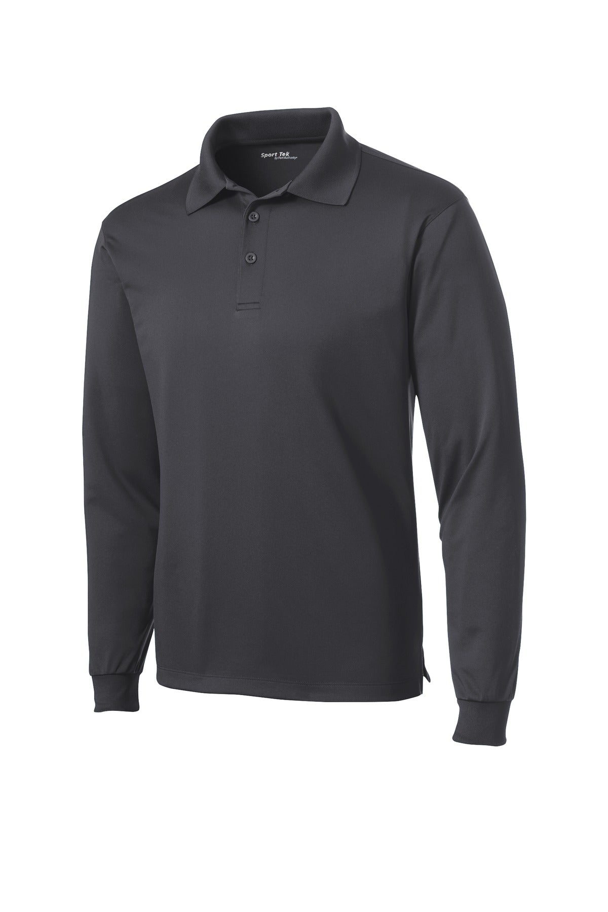 Sport-Tek Long Sleeve Micropique Sport-Wick Polo. ST657