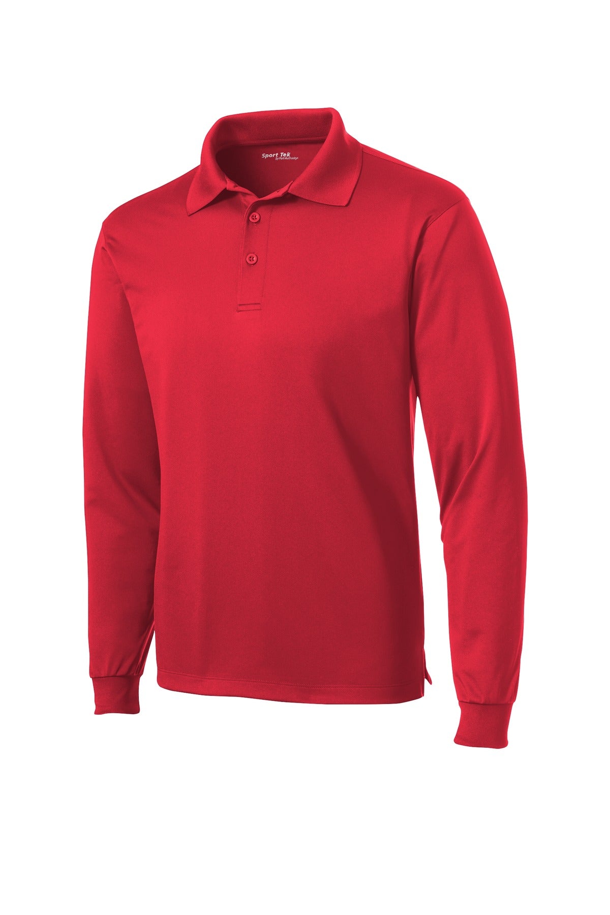 Sport-Tek Long Sleeve Micropique Sport-Wick Polo. ST657