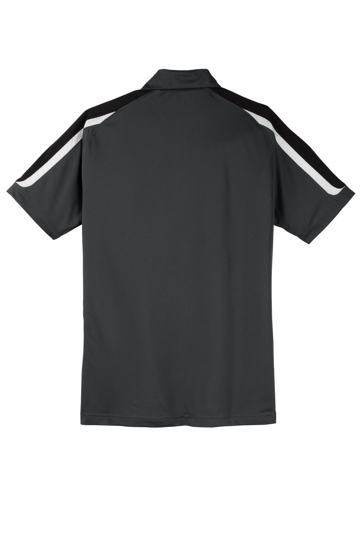 Sport-Tek Tricolor Shoulder Micropique Sport-Wick Polo. ST658