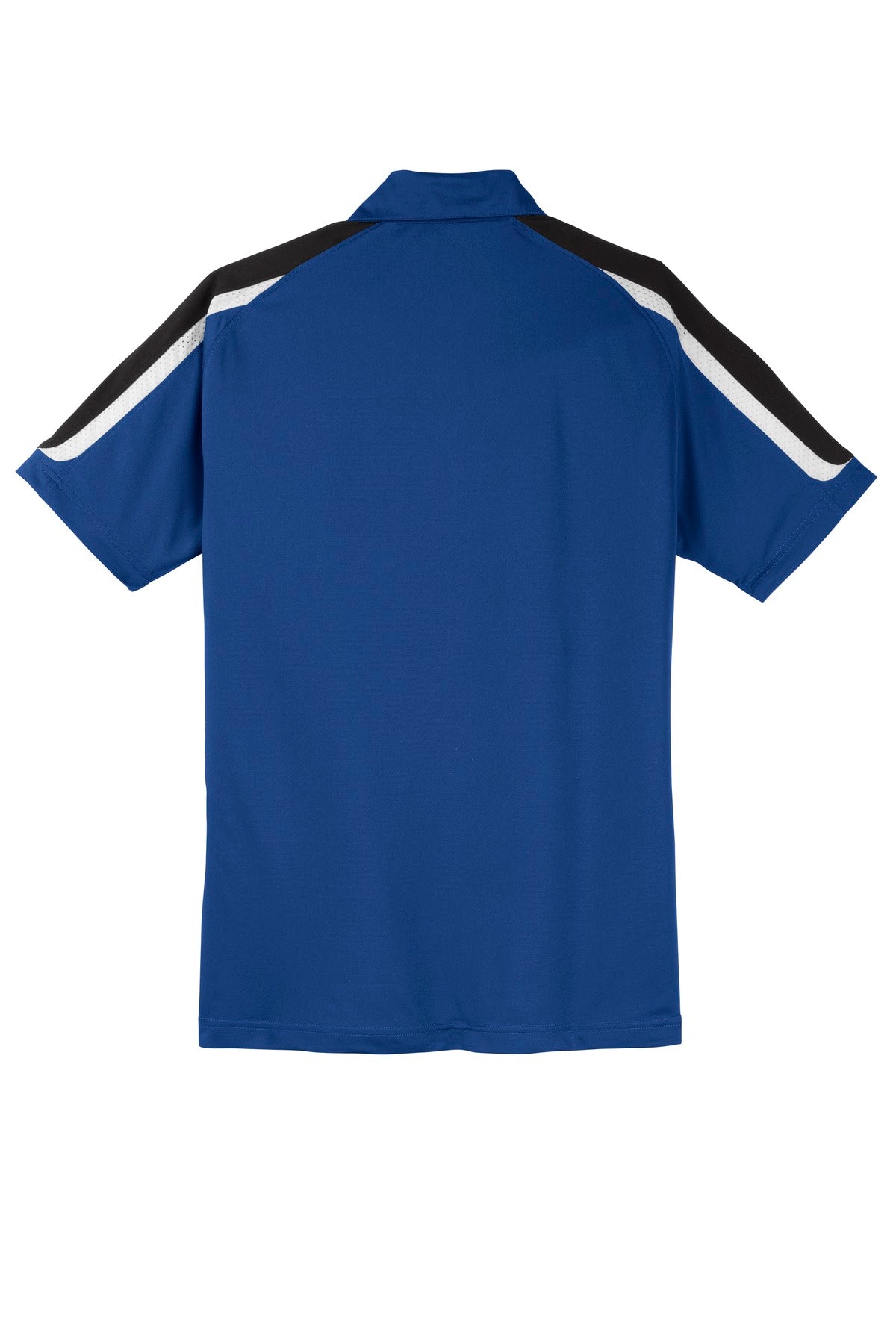 Sport-Tek Tricolor Shoulder Micropique Sport-Wick Polo. ST658