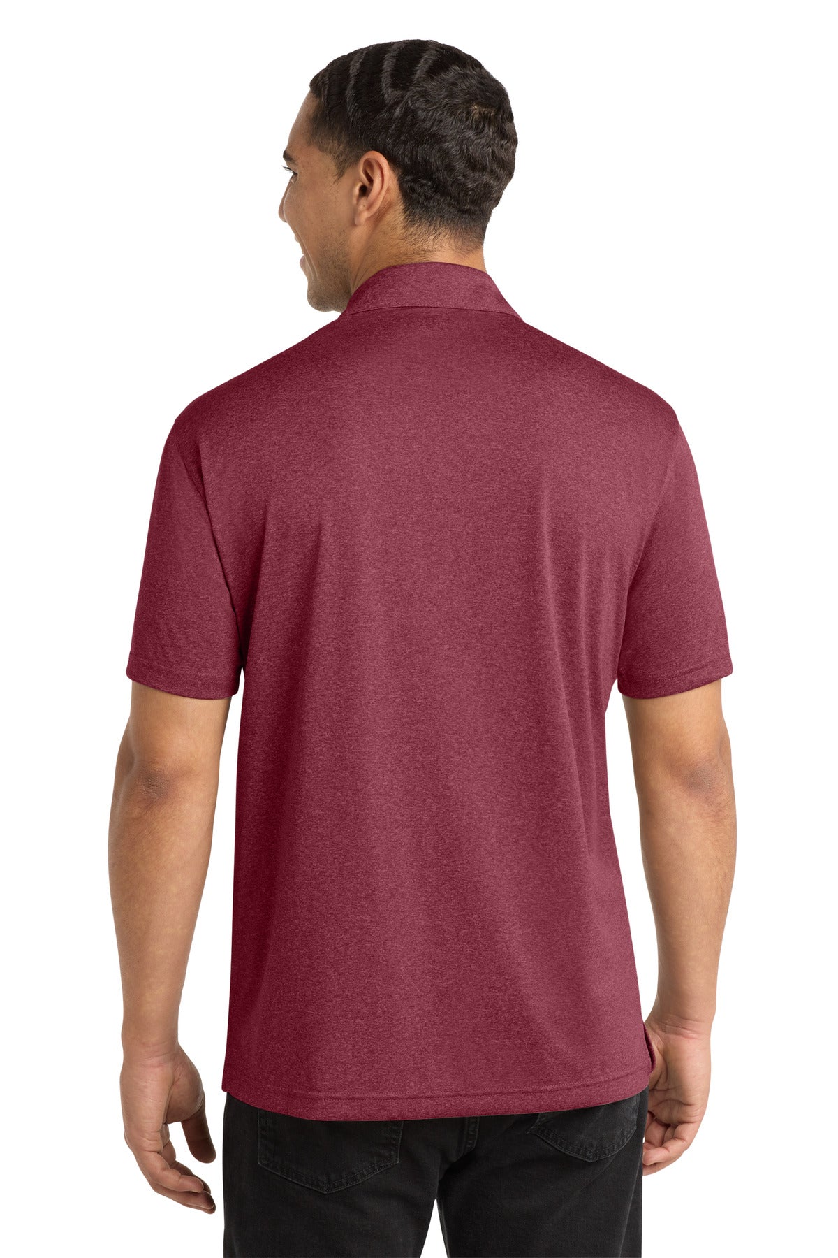 Sport-Tek Heather Contender Polo. ST660