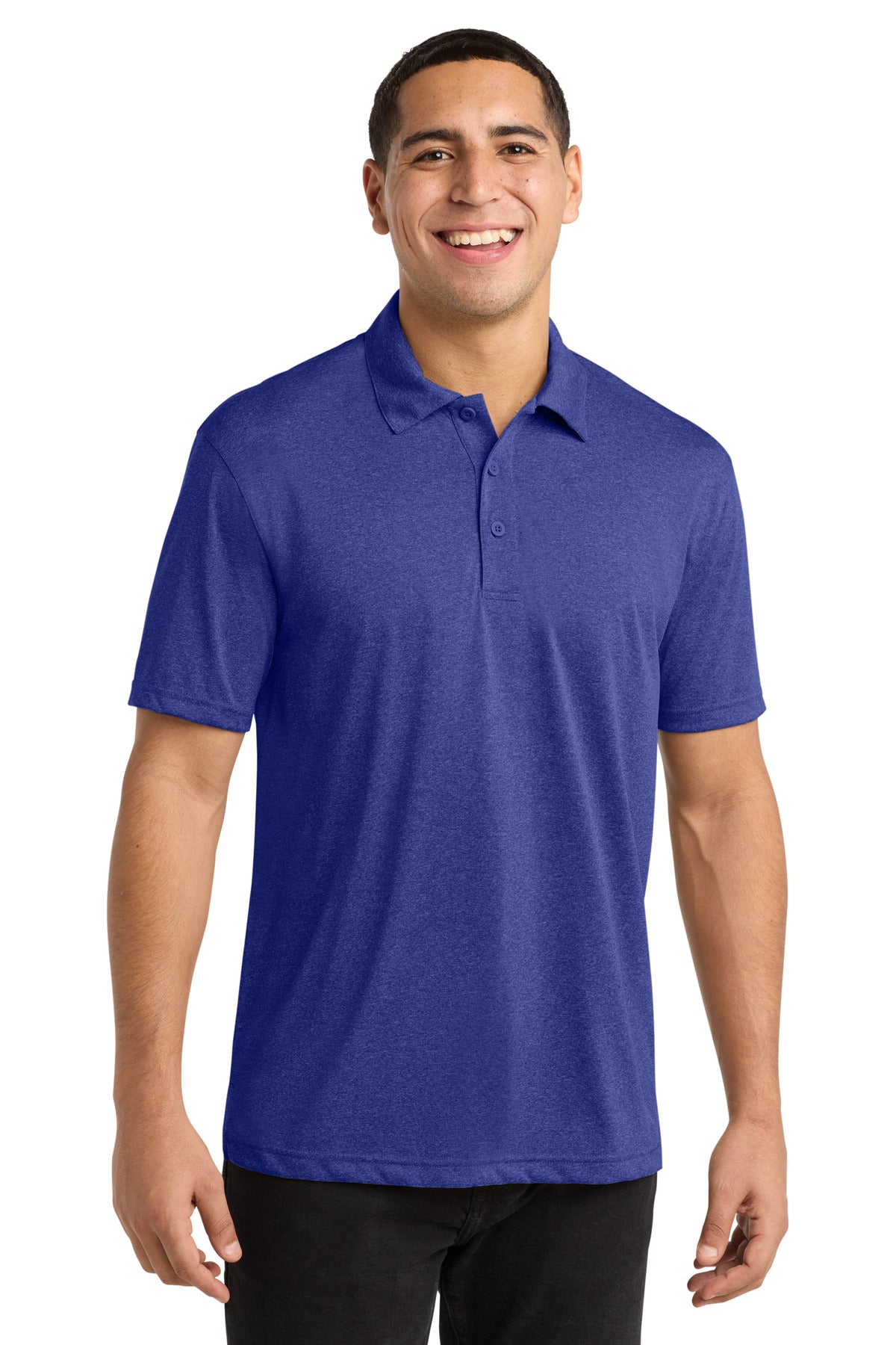 Sport-Tek Heather Contender Polo. ST660