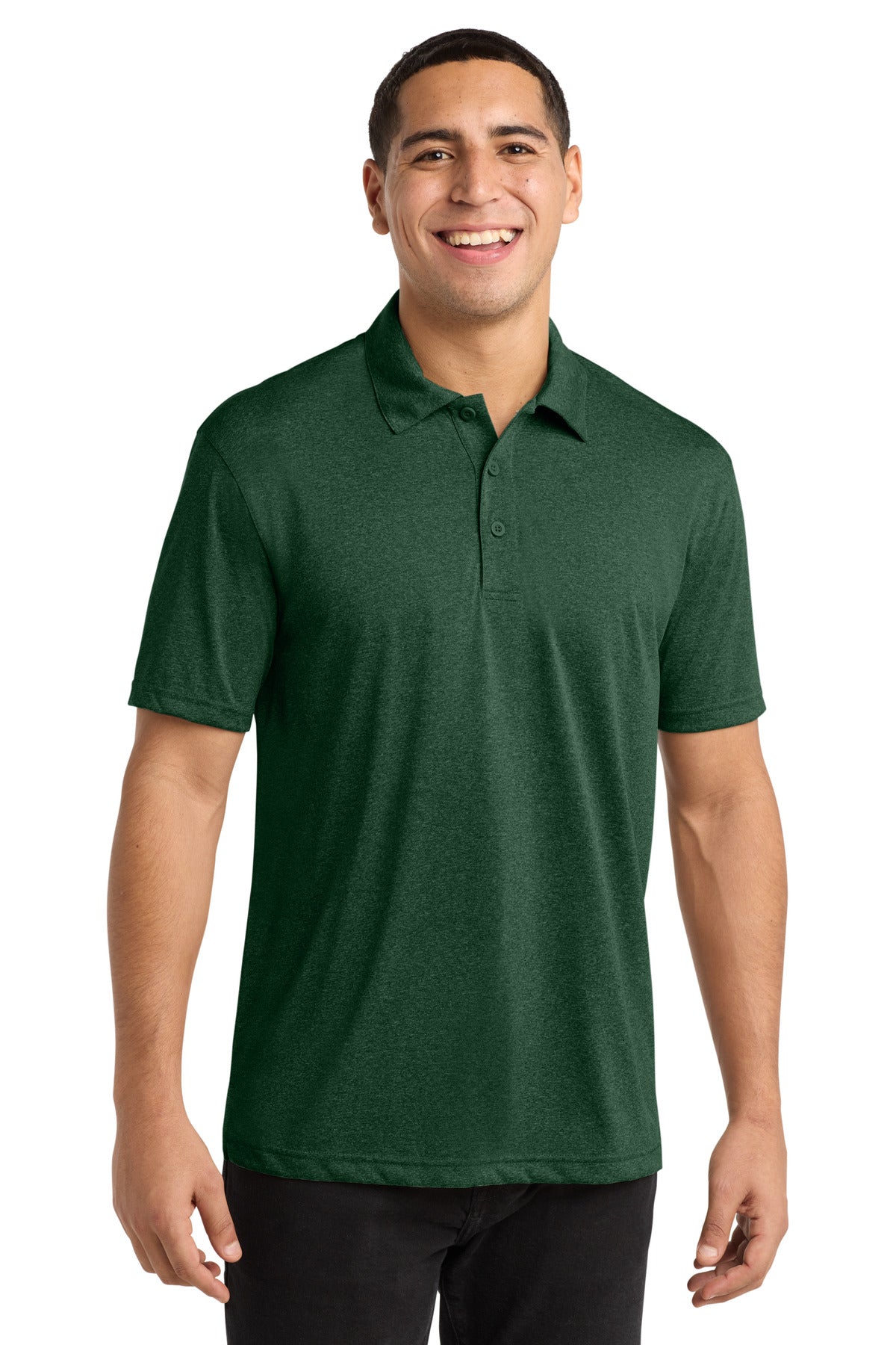 Sport-Tek Heather Contender Polo. ST660