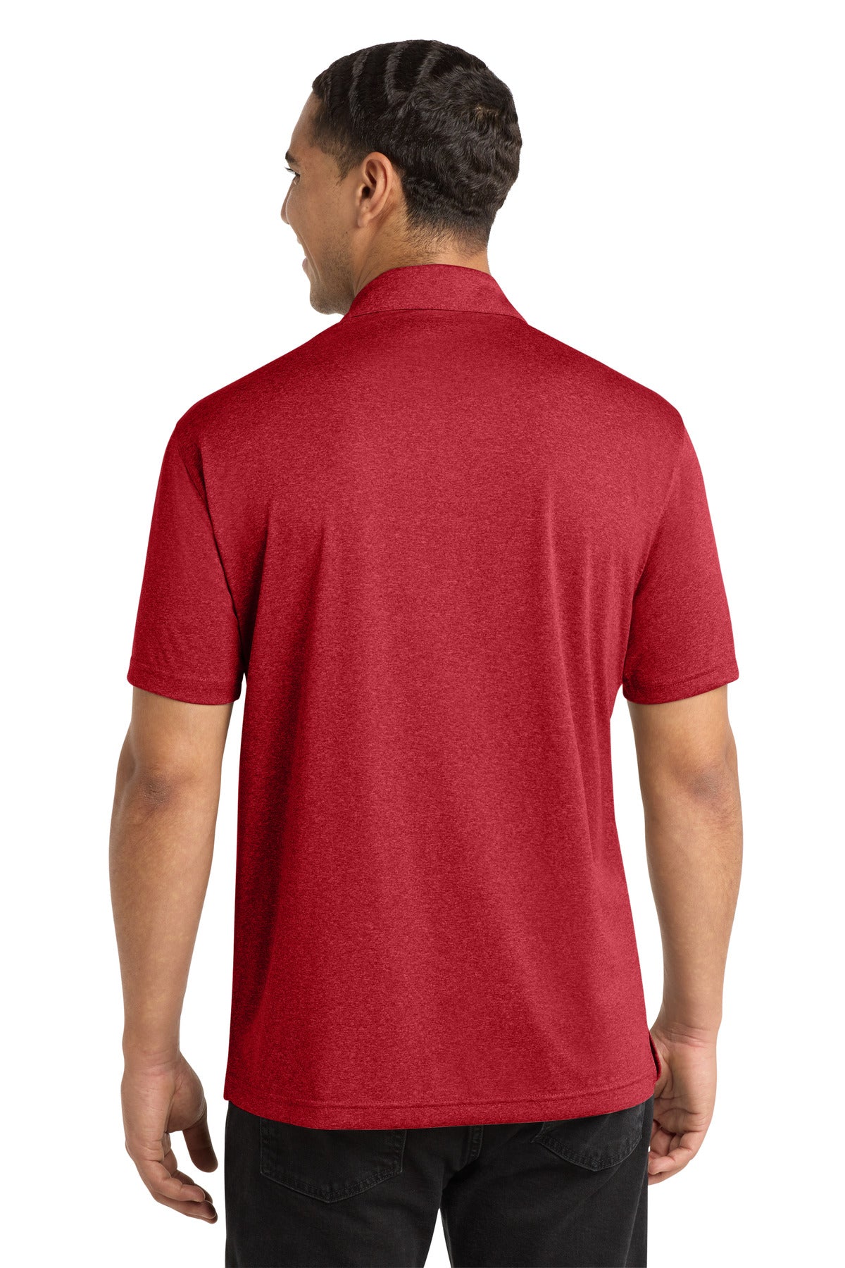Sport-Tek Heather Contender Polo. ST660