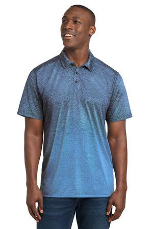Sport-Tek  Ombre Heather Polo. ST671