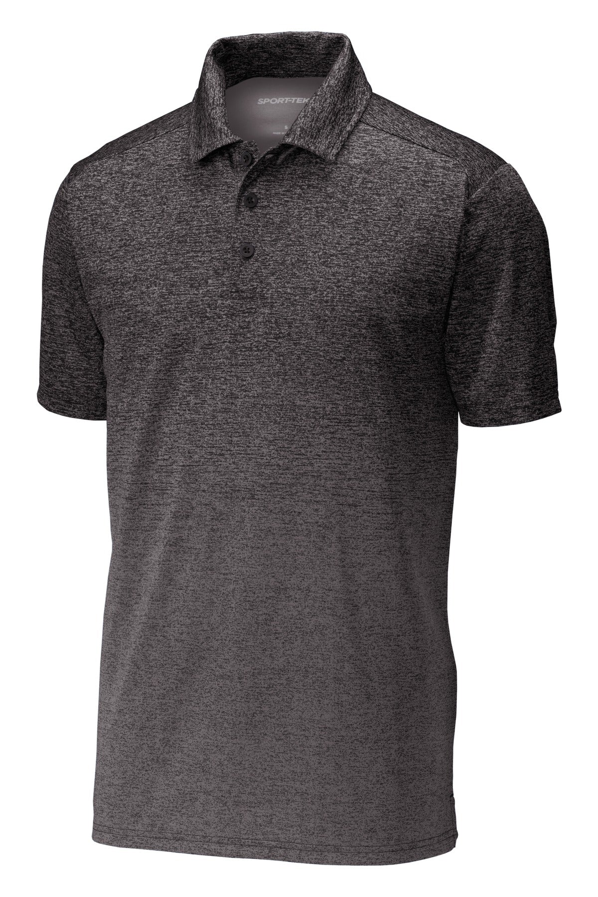 Sport-Tek  Ombre Heather Polo. ST671