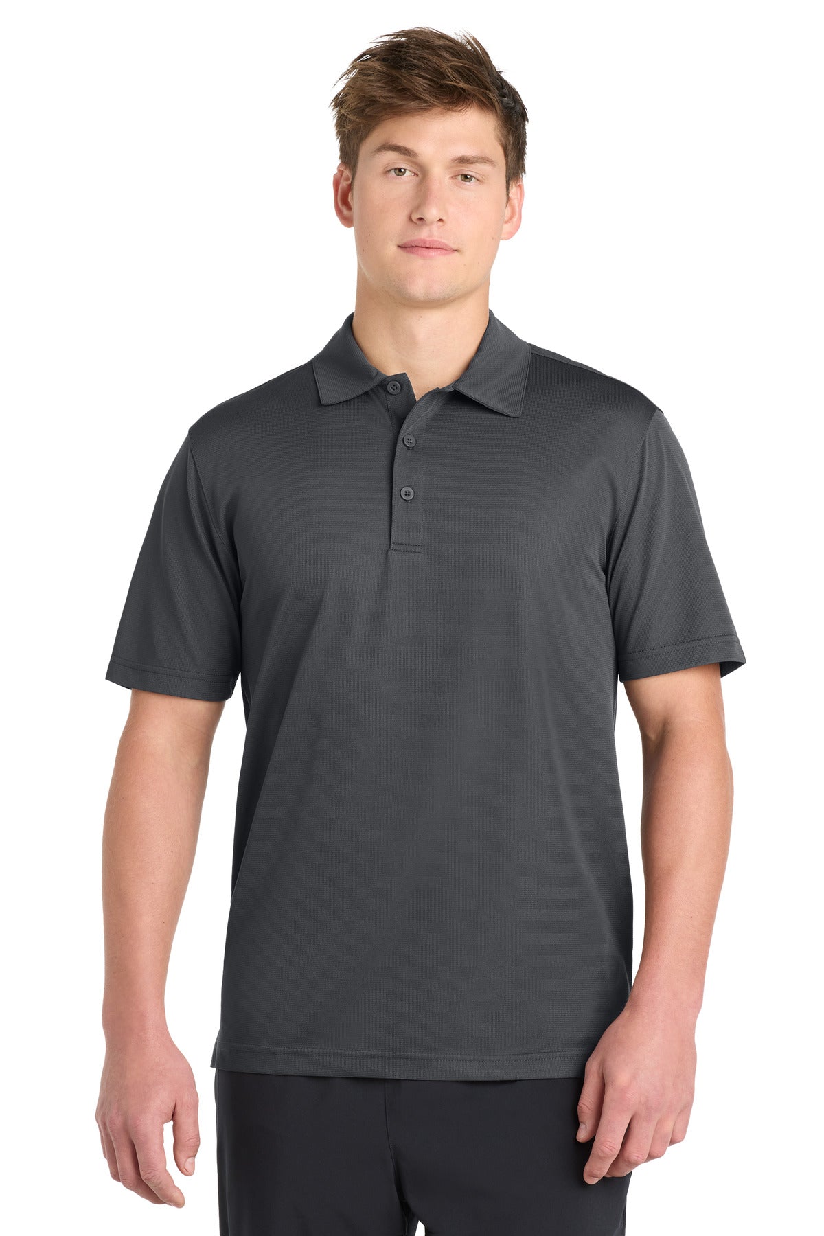 Sport-Tek PosiCharge Active Textured Polo. ST690
