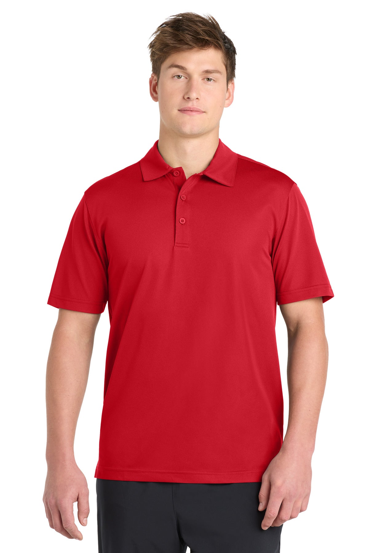 Sport-Tek PosiCharge Active Textured Polo. ST690