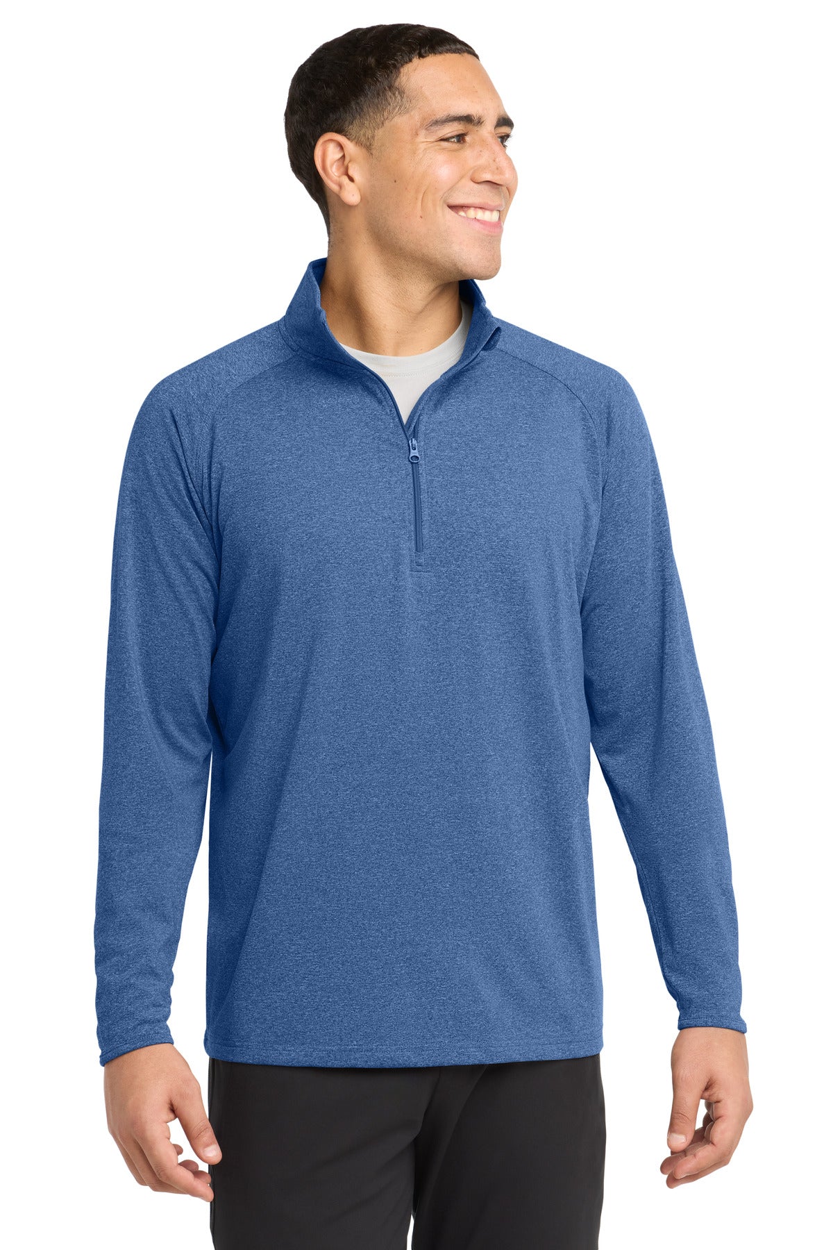 Sport-Tek Sport-Wick Stretch 1/4-Zip Pullover. ST850