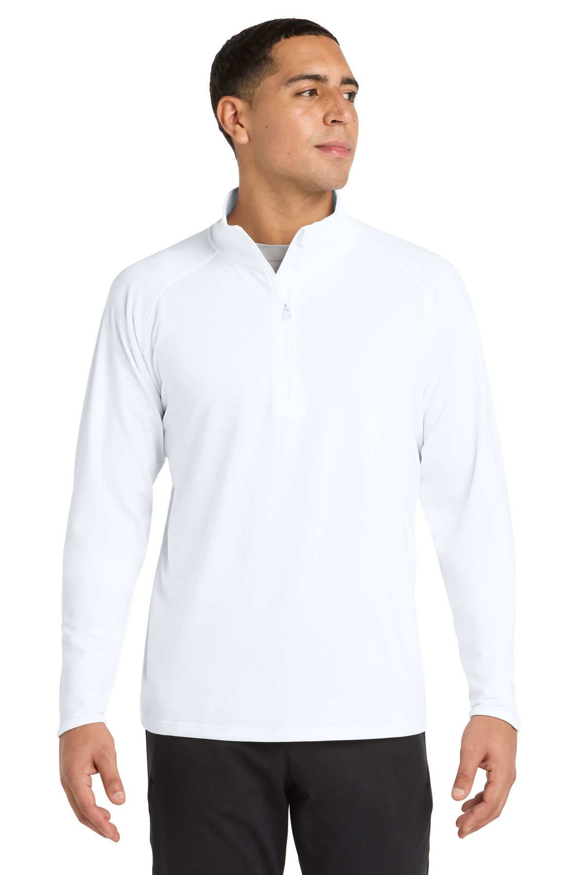 Sport-Tek Sport-Wick Stretch 1/4-Zip Pullover. ST850