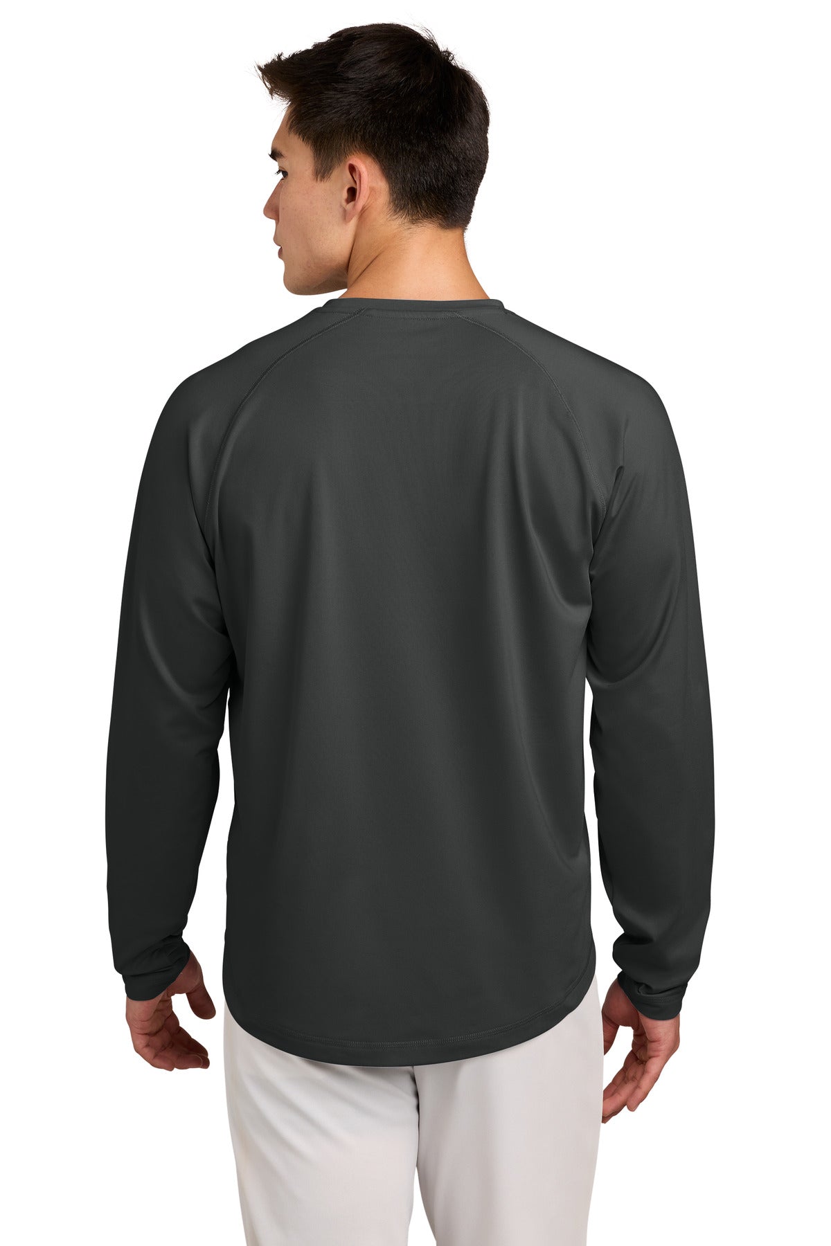 Sport-Tek Sport-Wick Stretch Pocketed Crewneck ST859