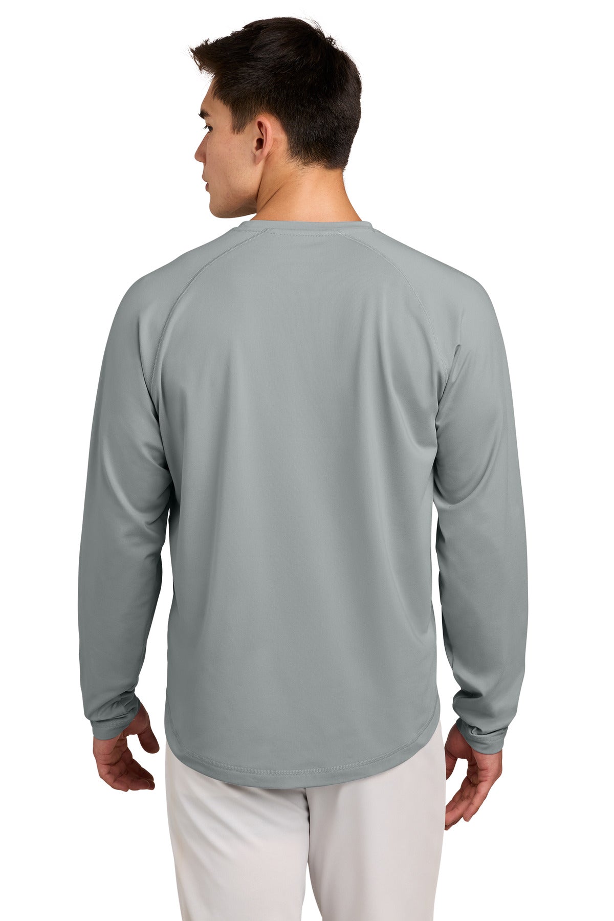 Sport-Tek Sport-Wick Stretch Pocketed Crewneck ST859