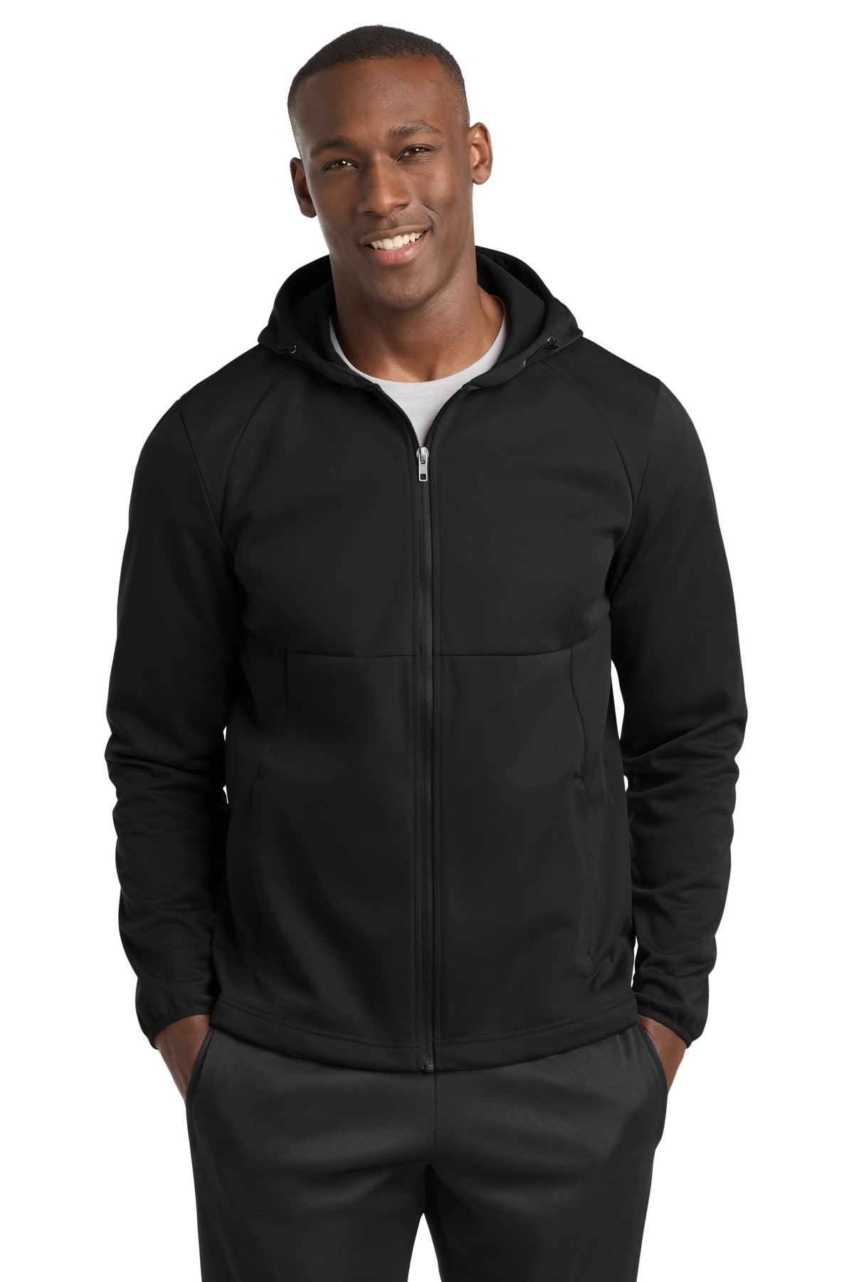 Sport-Tek Hooded Soft Shell Jacket ST980