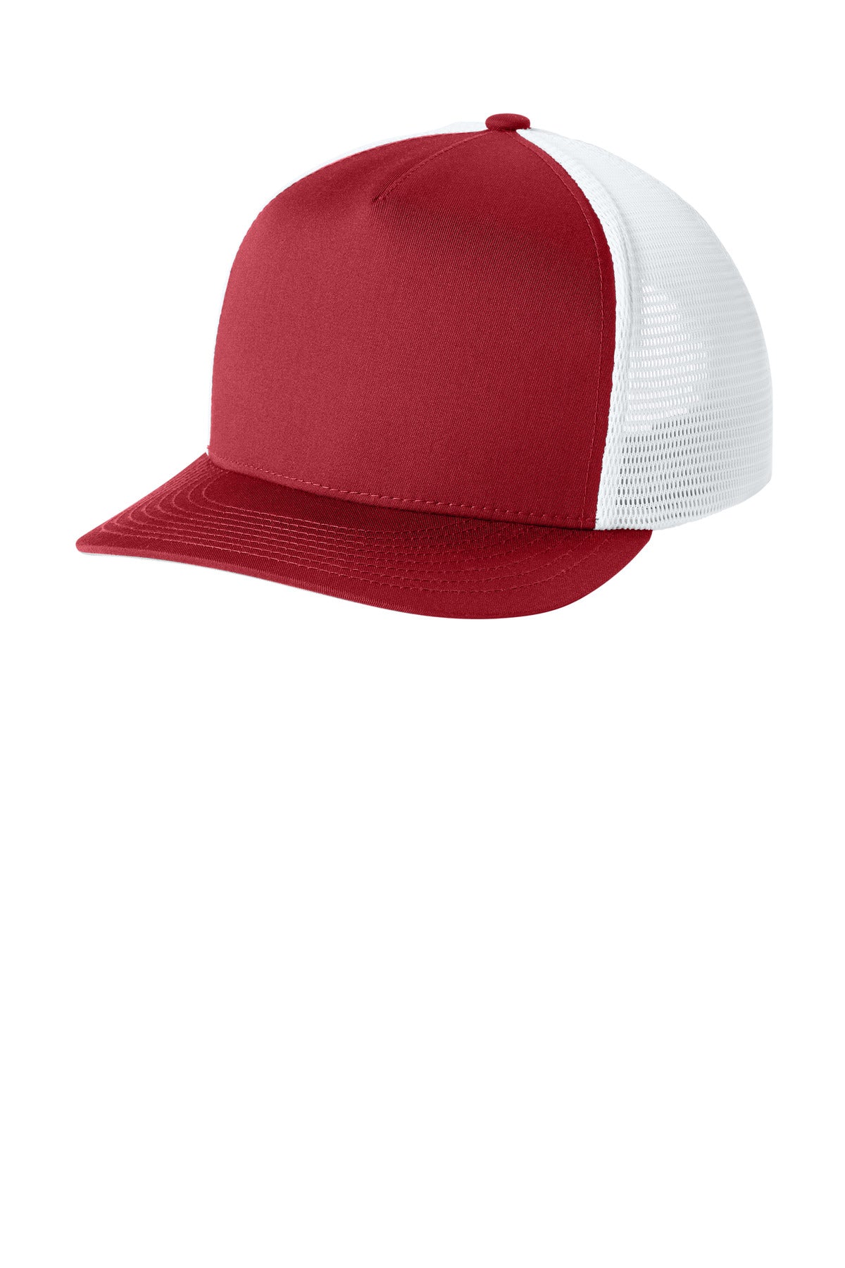 Sport-Tek Stretch-Tek 5-Panel Trucker Cap STC75