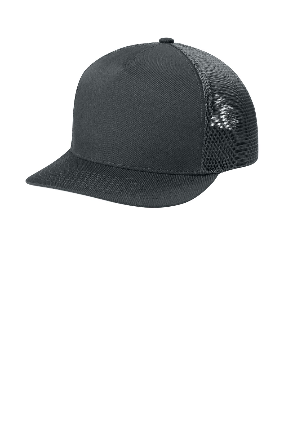 Sport-Tek Stretch-Tek 5-Panel Trucker Cap STC75