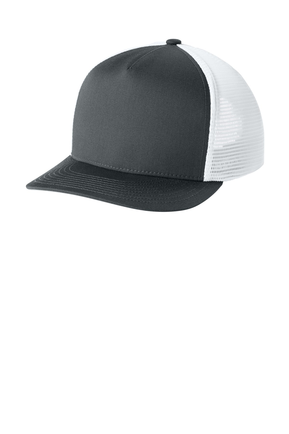Sport-Tek Stretch-Tek 5-Panel Trucker Cap STC75