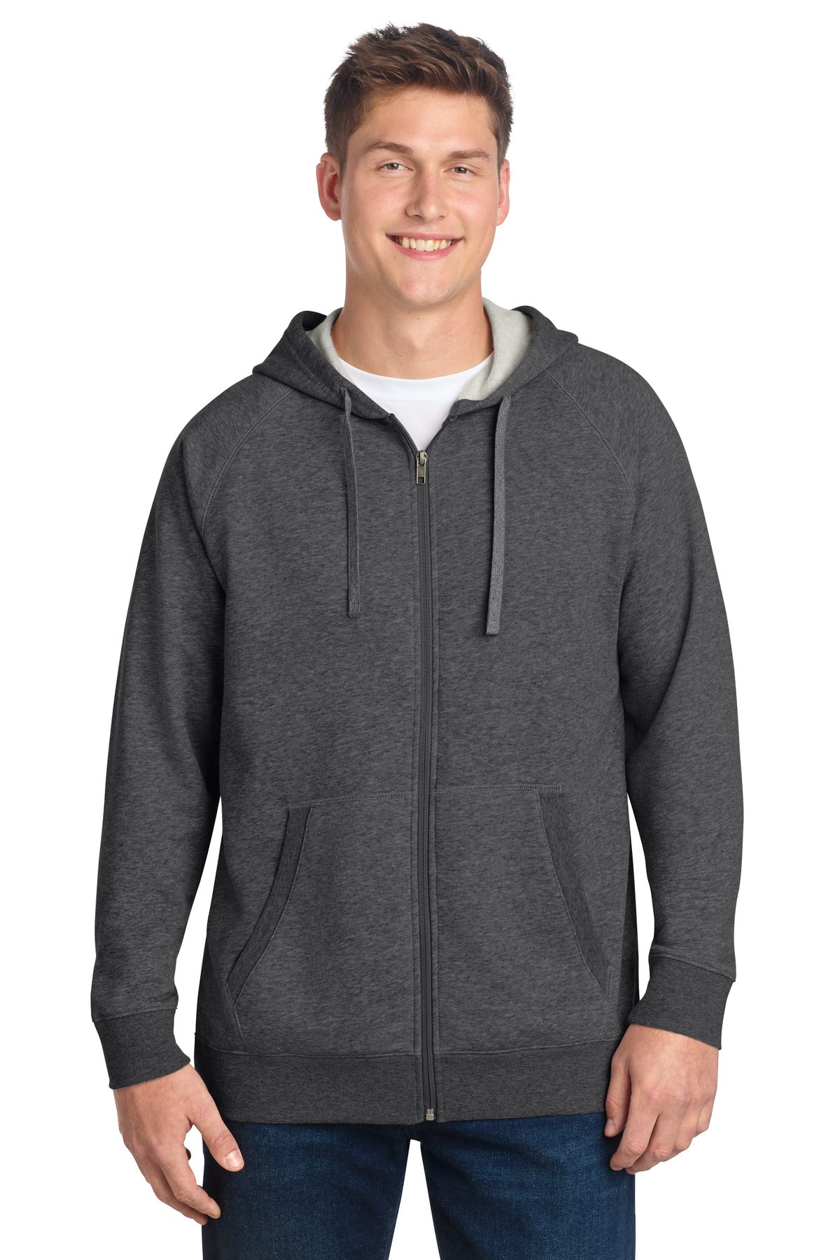 Sport-Tek Drive Fleece Hooded Full-Zip STF201