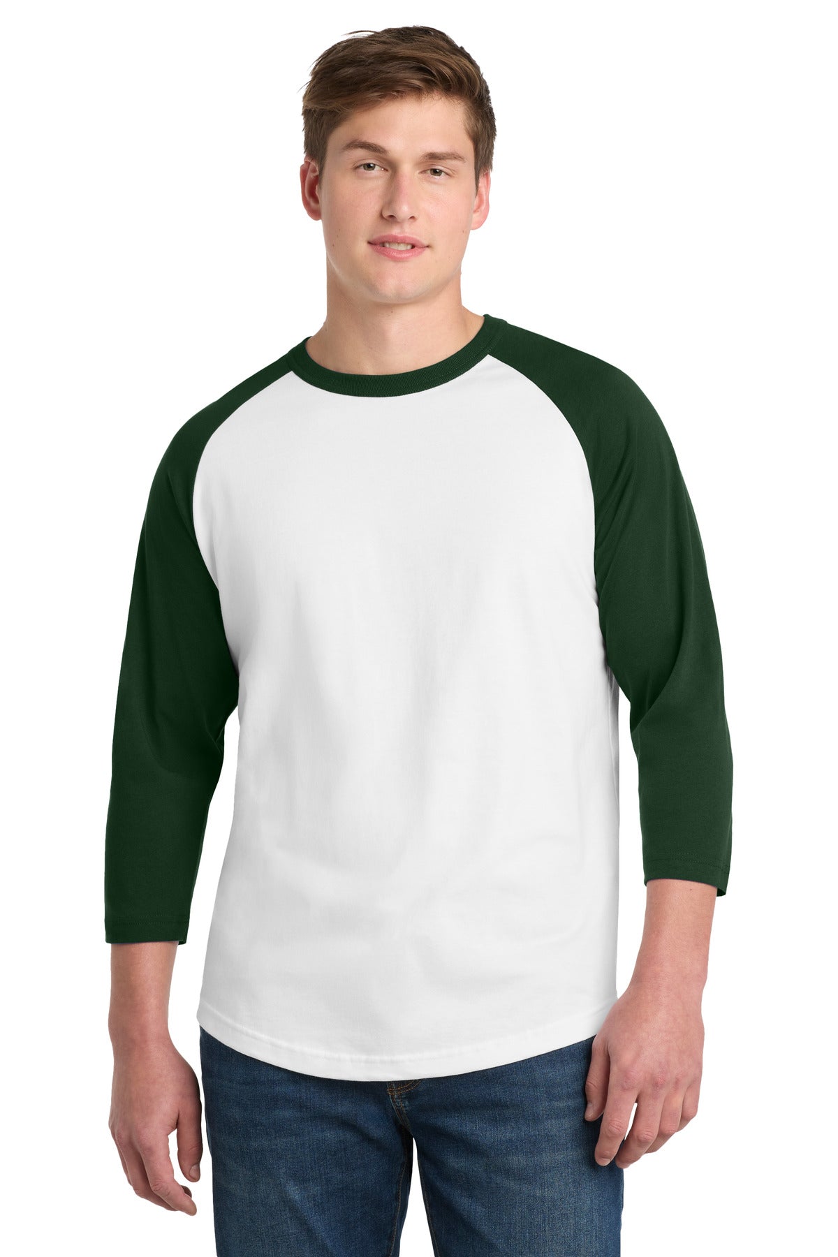 Sport-Tek Colorblock Raglan Jersey.  T200