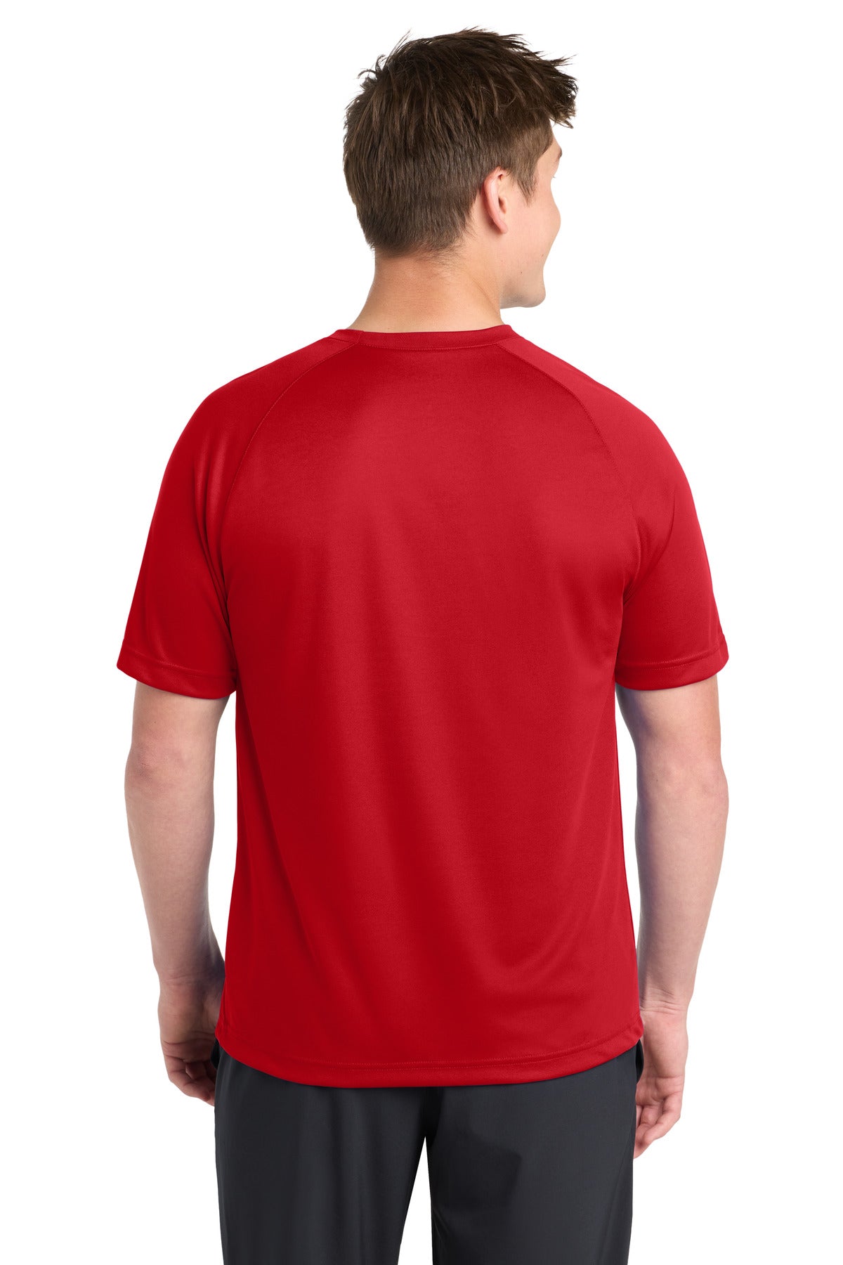Sport-Tek Dry Zone Short Sleeve Raglan T-Shirt. T473