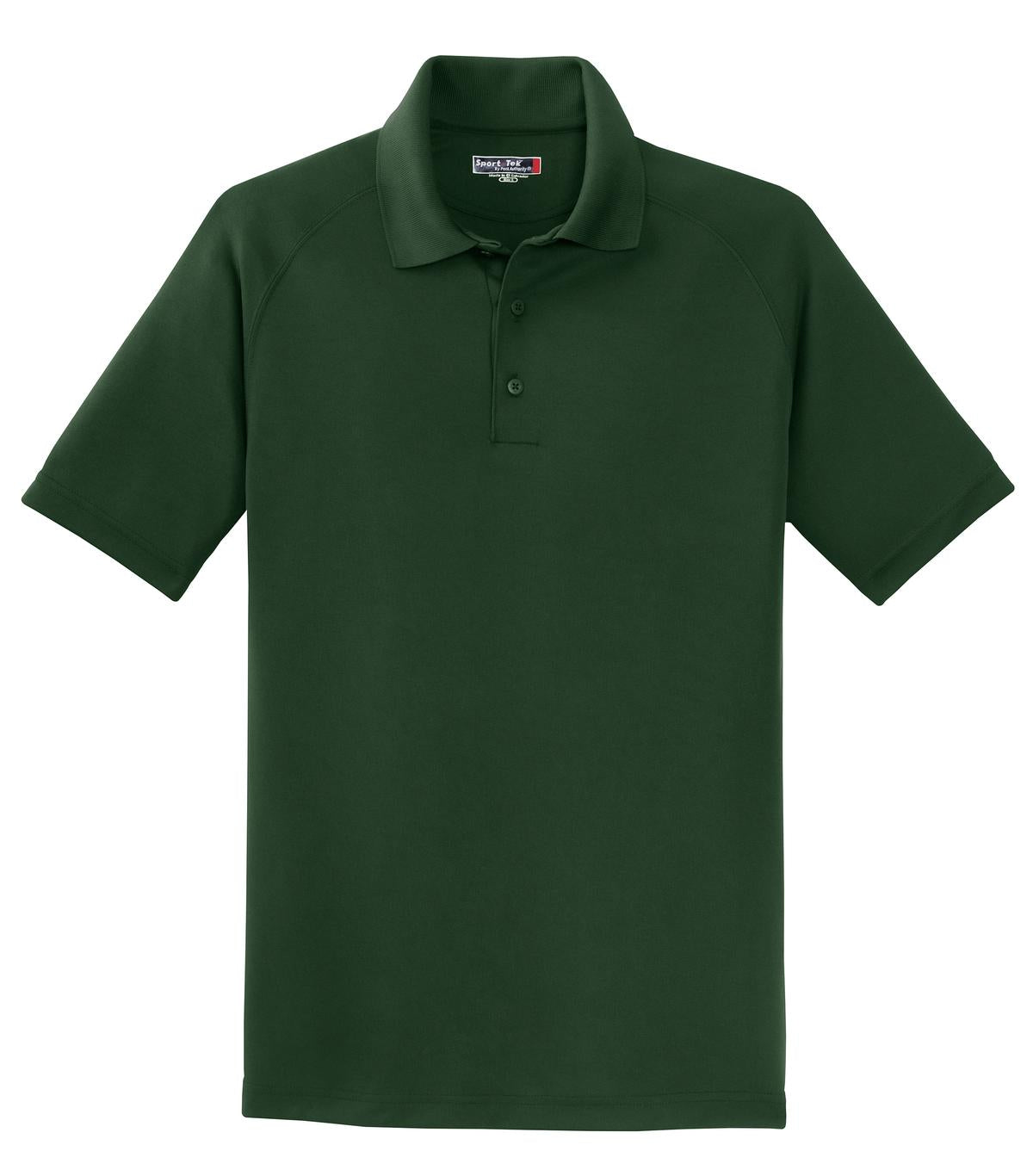 Sport-Tek Dry Zone Raglan Polo. T475