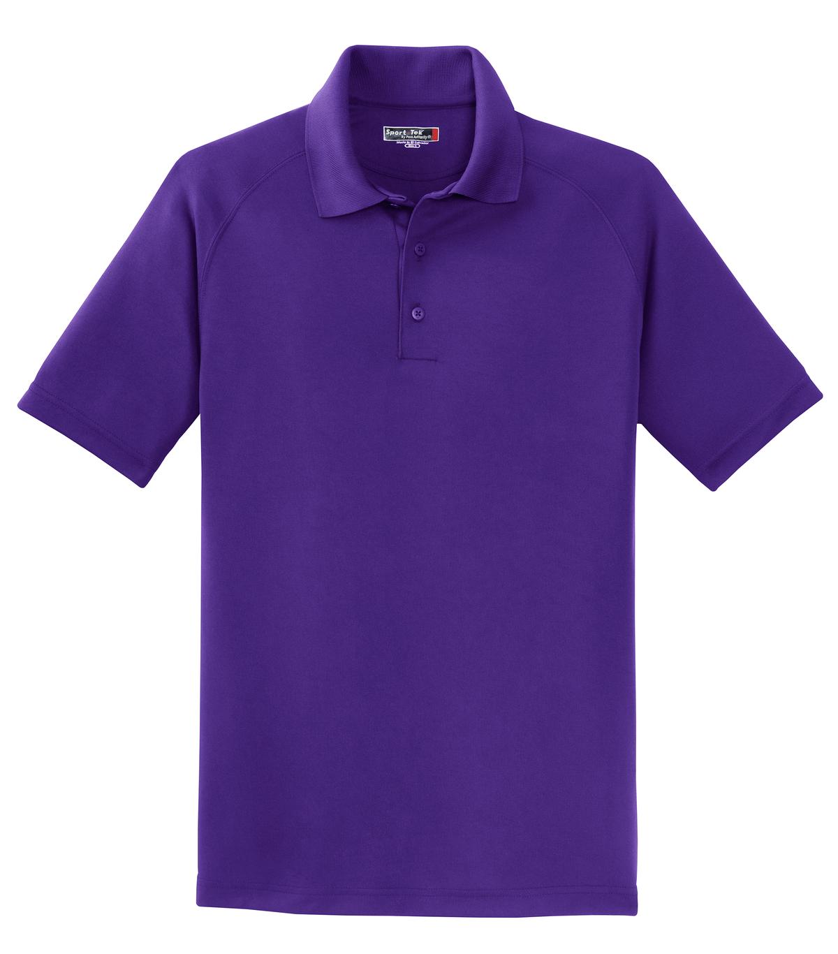 Sport-Tek Dry Zone Raglan Polo. T475