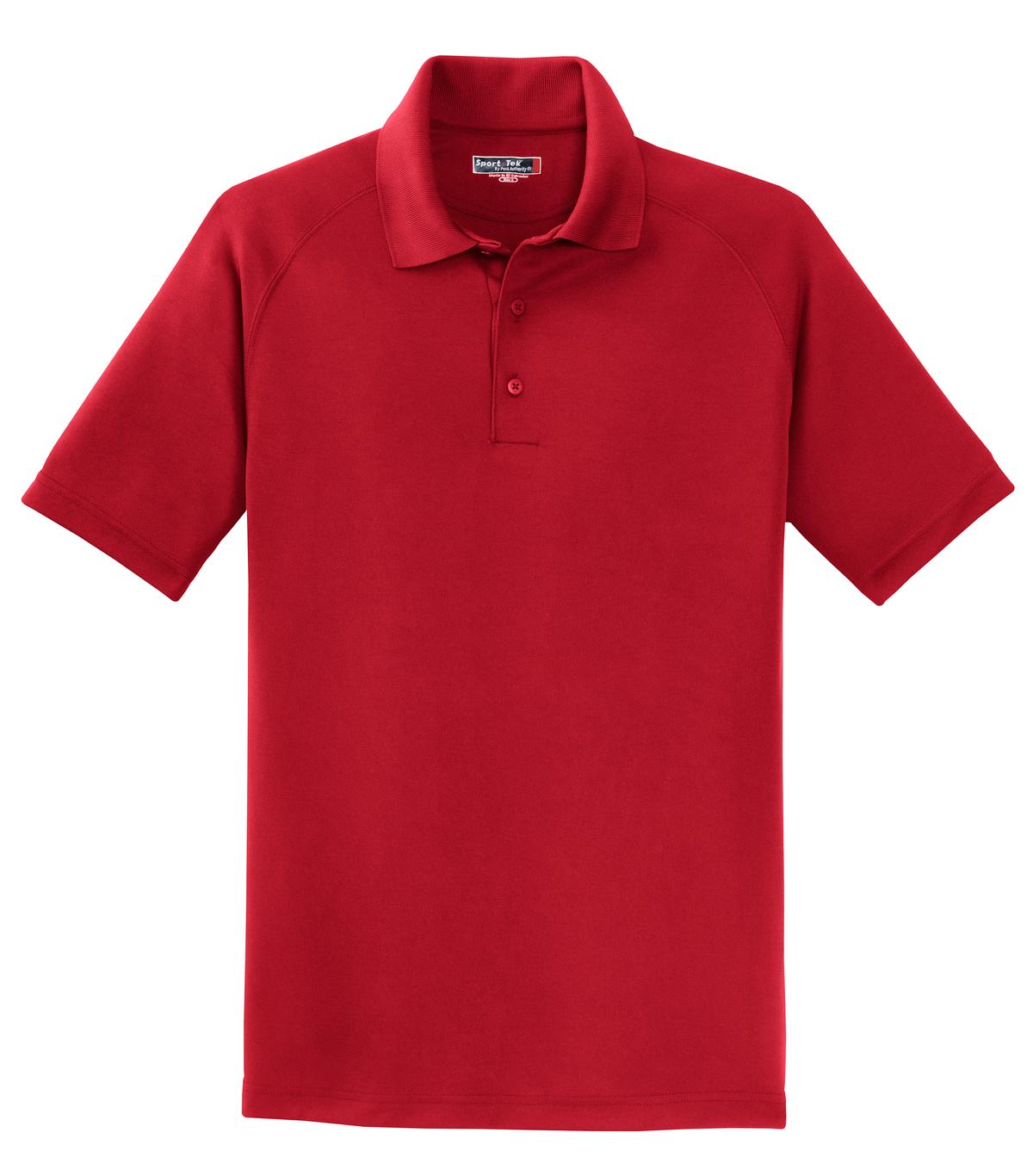 Sport-Tek Dry Zone Raglan Polo. T475