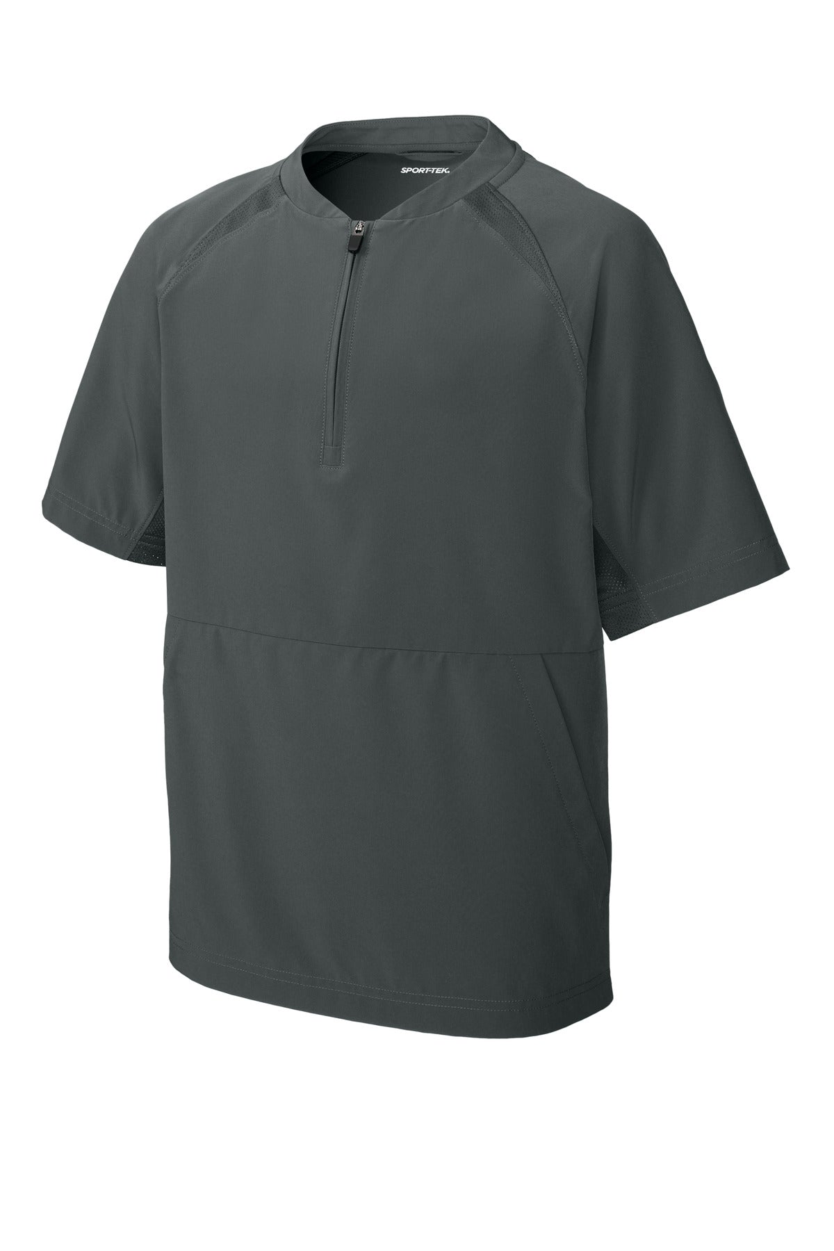 Sport-Tek Youth Repeat 1/2-Zip Short Sleeve Jacket YJST489
